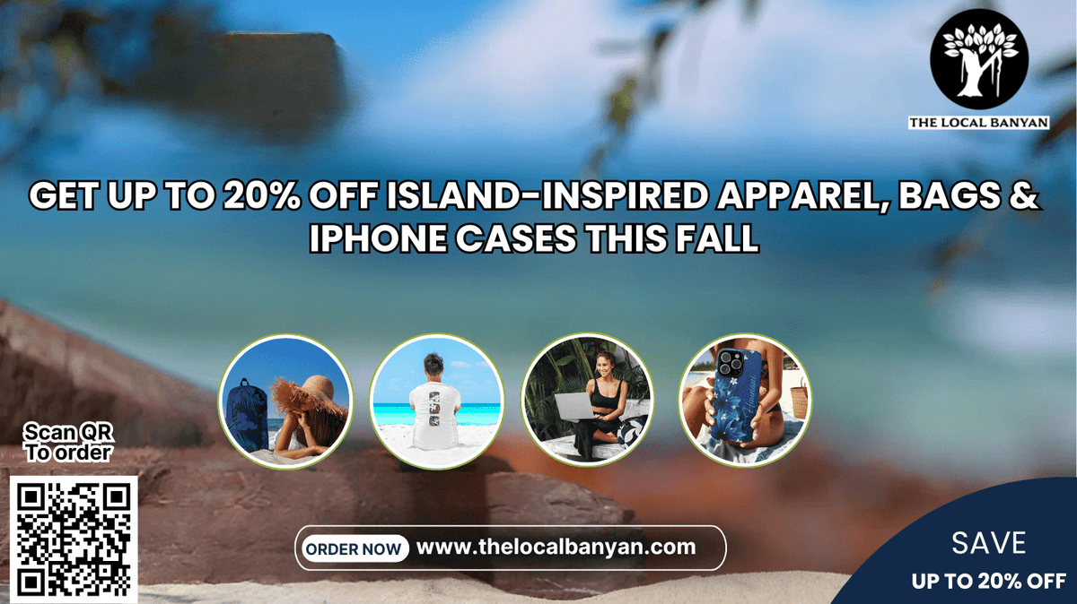 Get Up to 20% Off Island-Inspired Apparel, Bags & iPhone Cases This Fall - The Local Banyan