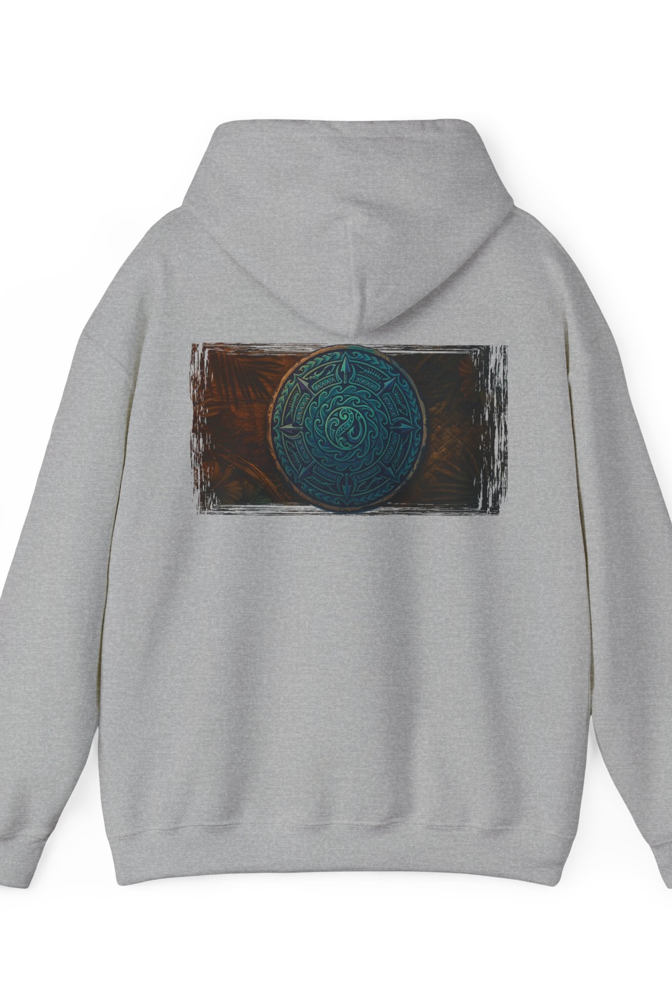 Makau Mana Heavy Blended Hooded Sweatshirt Sport Grey S The Local Banyan