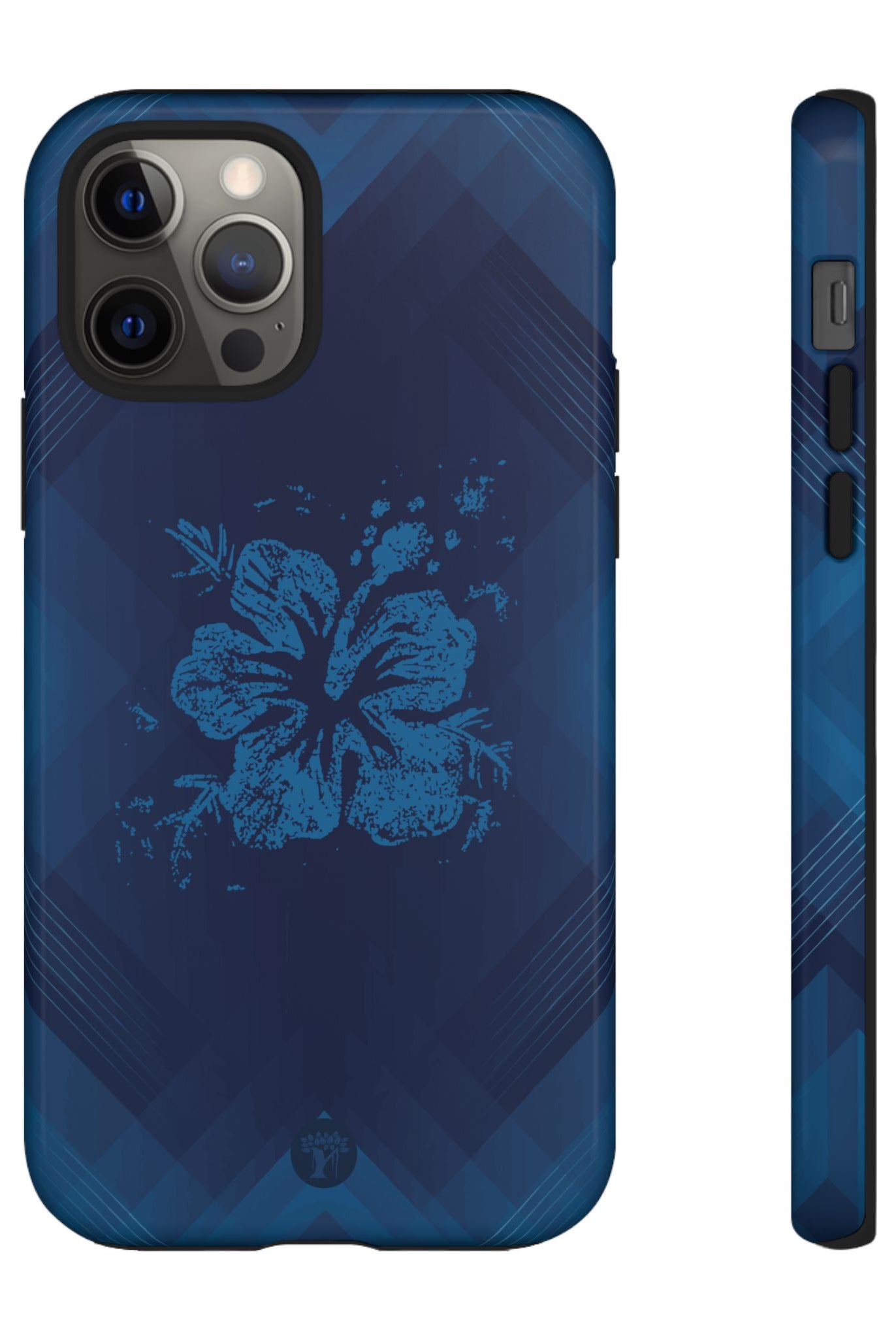 Kikokiko Lehua Tough Case for iPhone Phone Case The Local Banyan iPhone 12 Pro Glossy