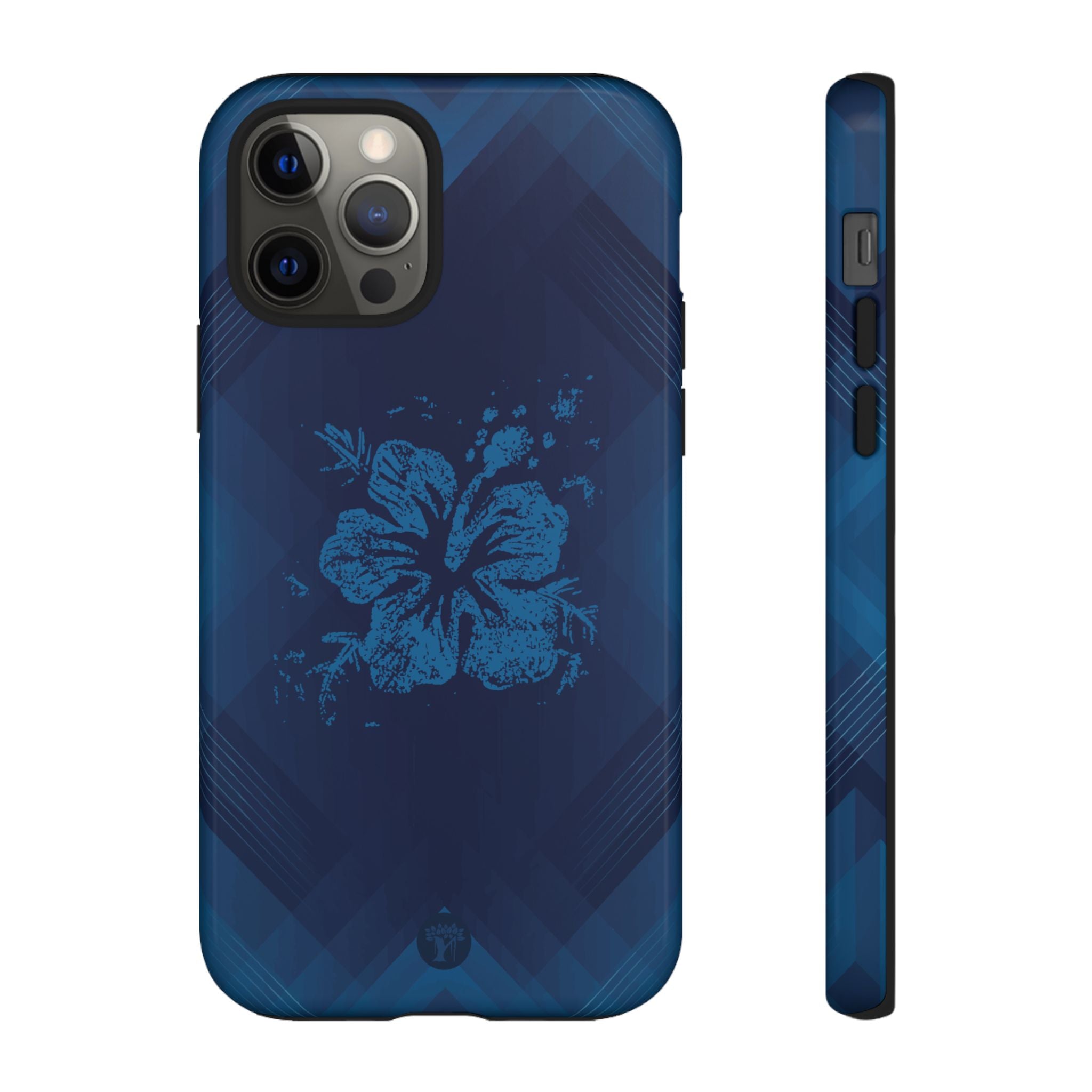 Kikokiko Lehua Tough Case for iPhone Phone Case The Local Banyan iPhone 12 Pro Glossy