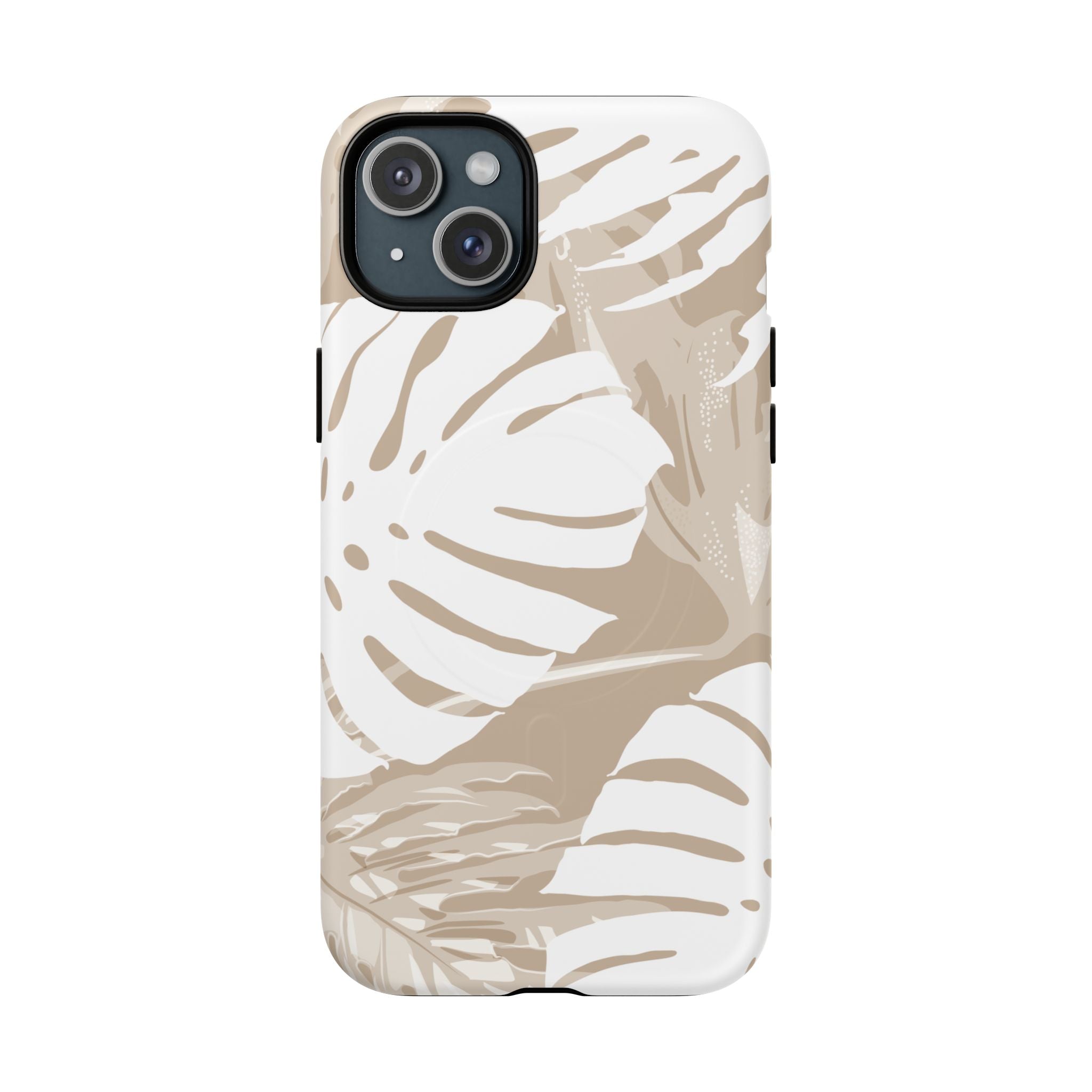 Exotic Monstera Magnetic Case for iPhone Phone Case The Local Banyan iPhone 15 Plus Matte
