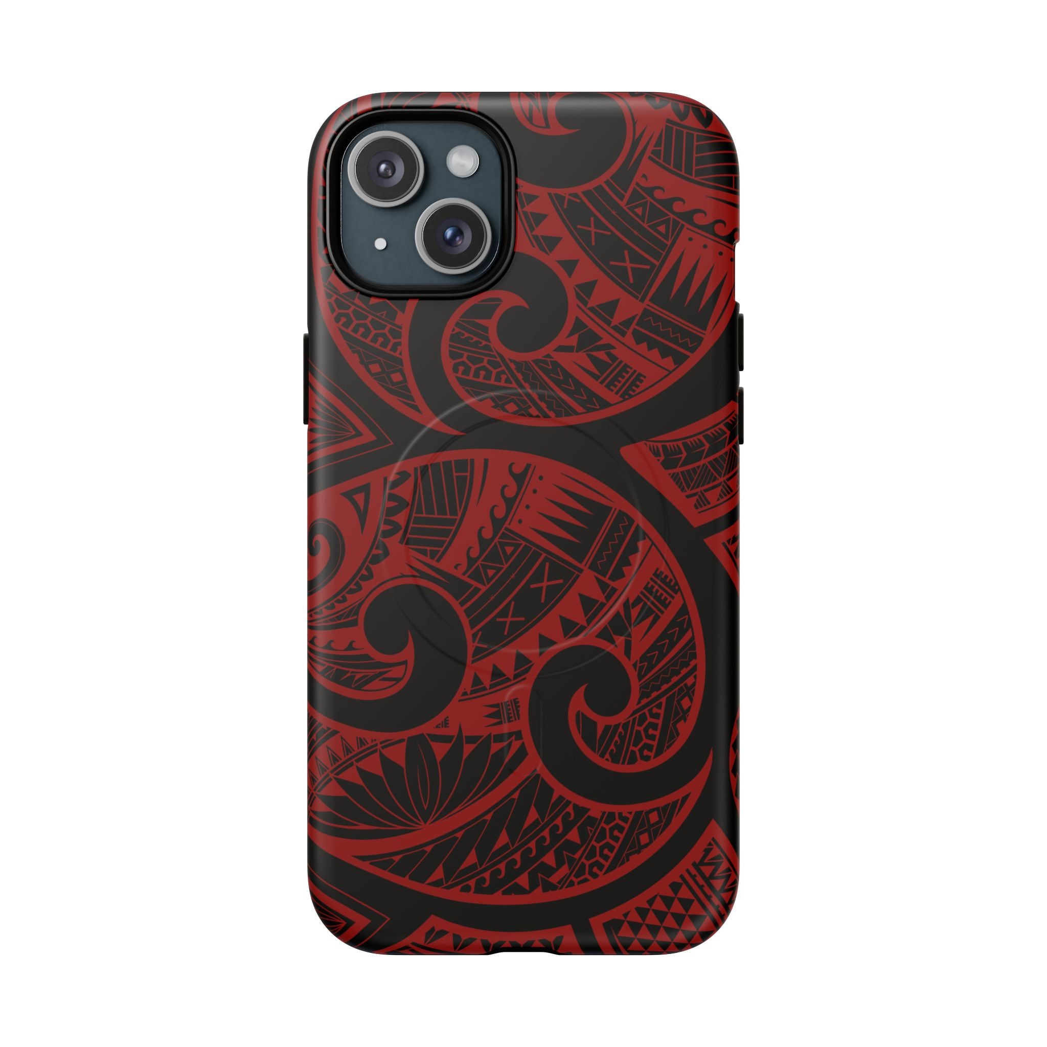 Island Tribal Magnetic Case for iPhone Phone Case The Local Banyan iPhone 15 Plus Matte