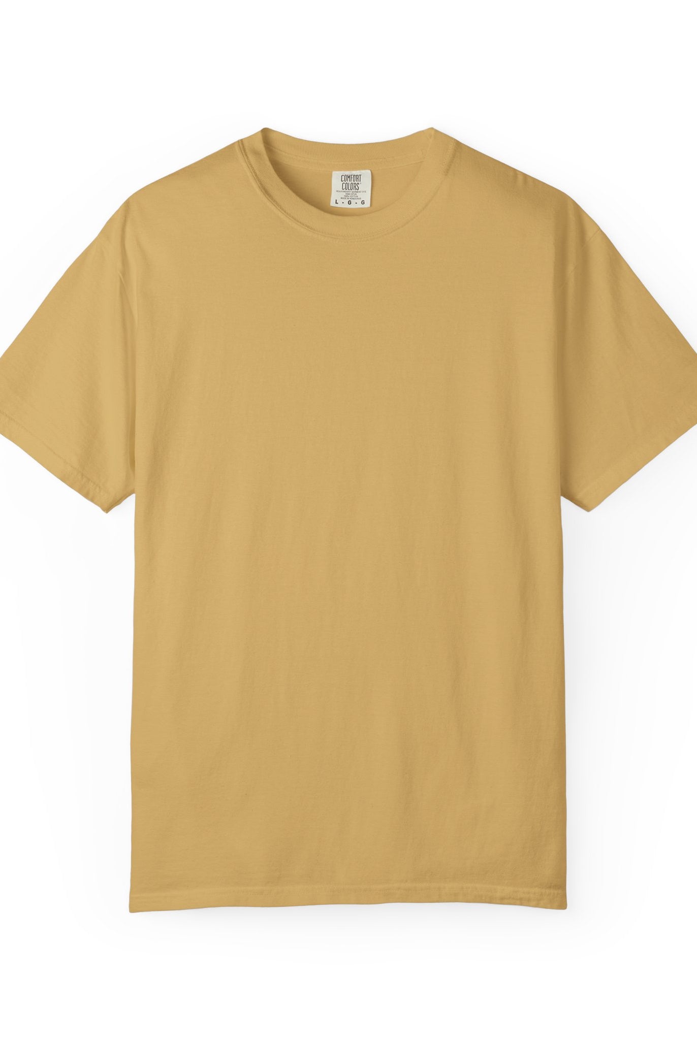 Makau Mana Garment-Dyed Tee Mustard S The Local Banyan