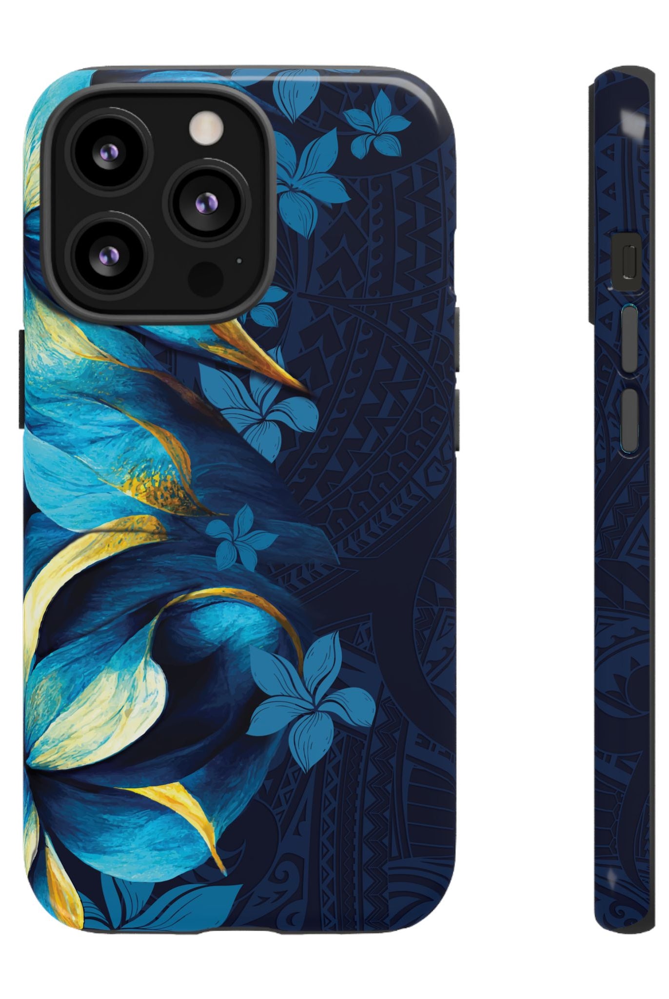 Pō Mahina Tough Case for iPhone Phone Case The Local Banyan iPhone 13 Pro Glossy