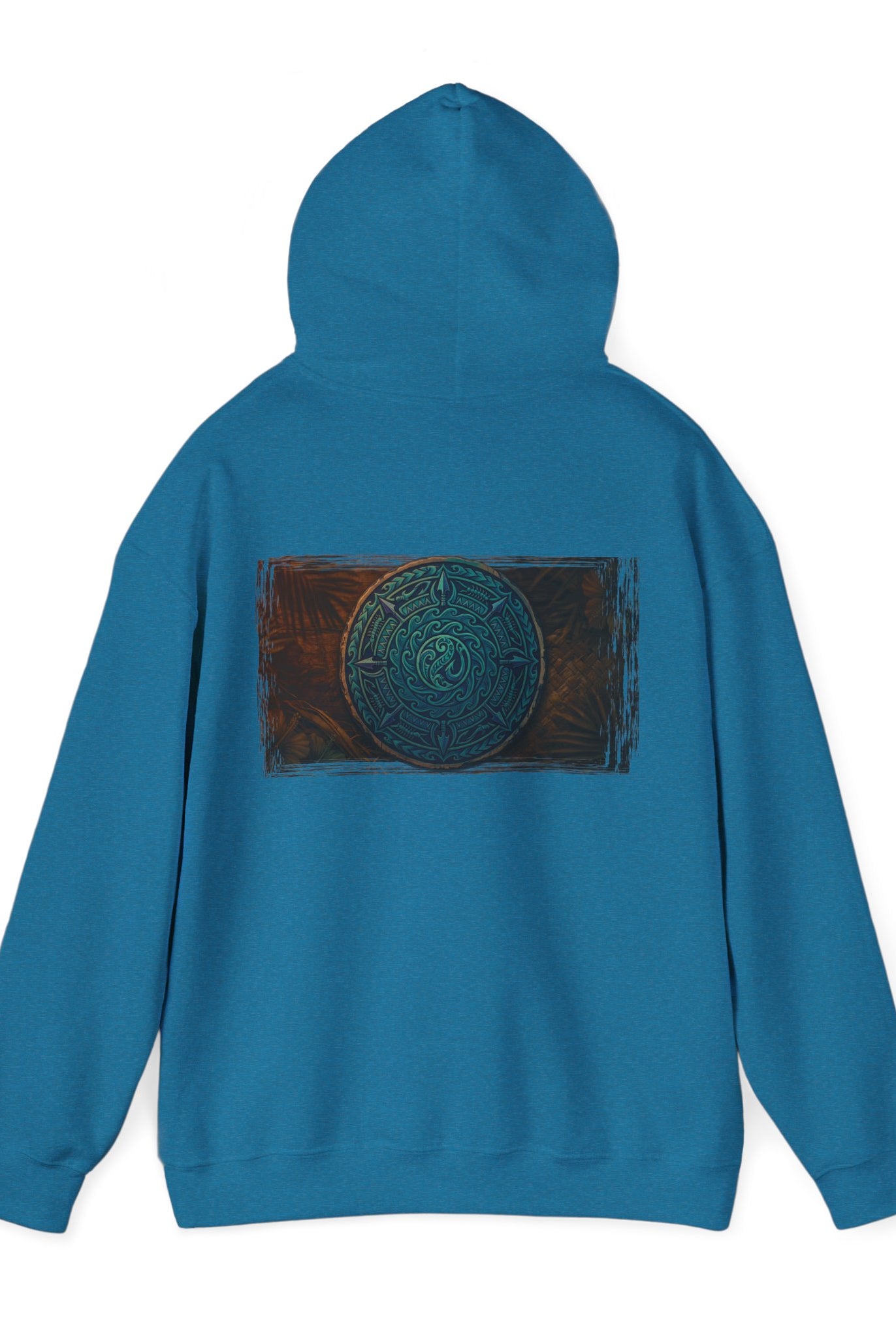 Makau Mana Heavy Blended Hooded Sweatshirt Antique Sapphire S The Local Banyan
