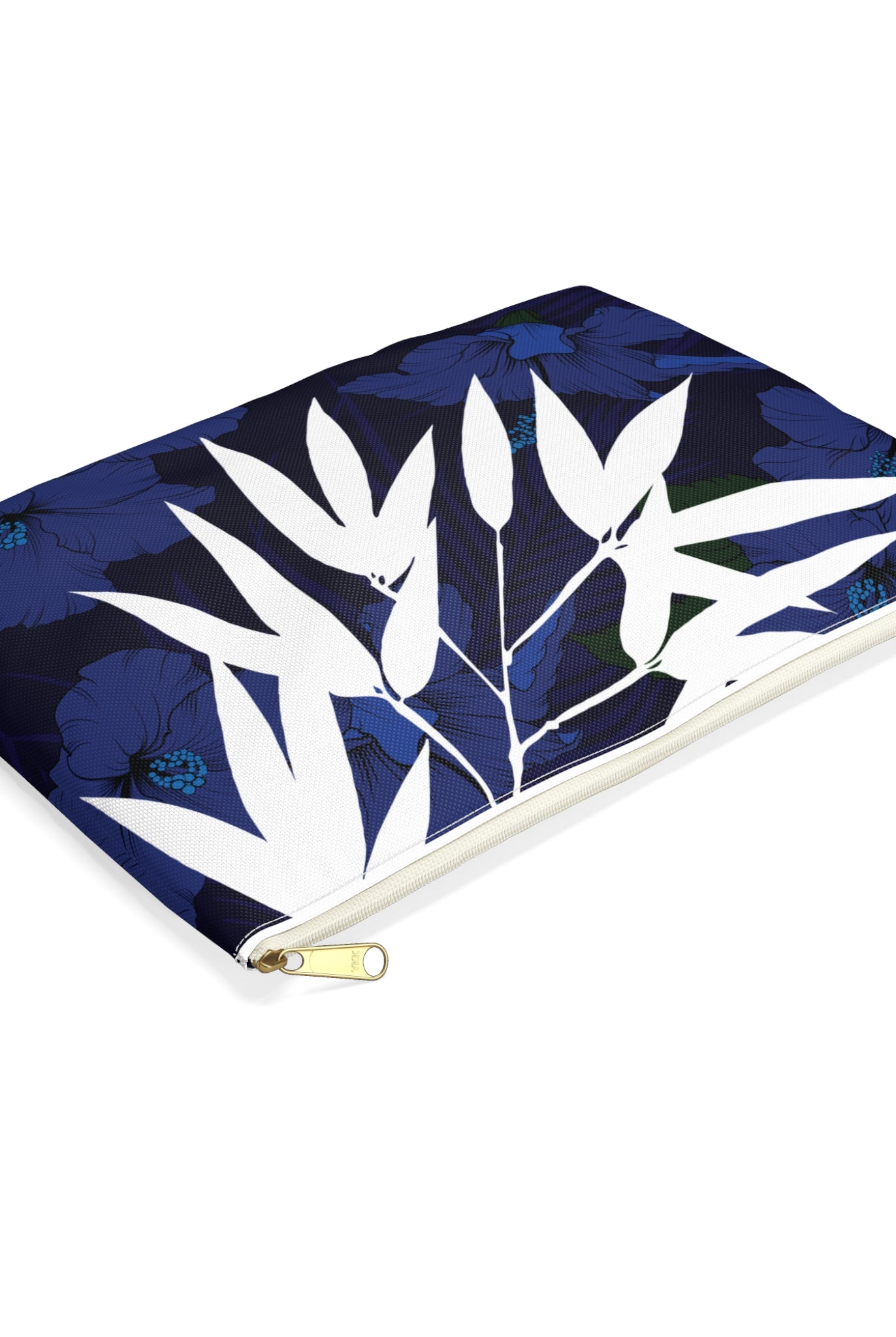 Deep Blue Bamboo Travel Pouch Bag Pouches The Local Banyan