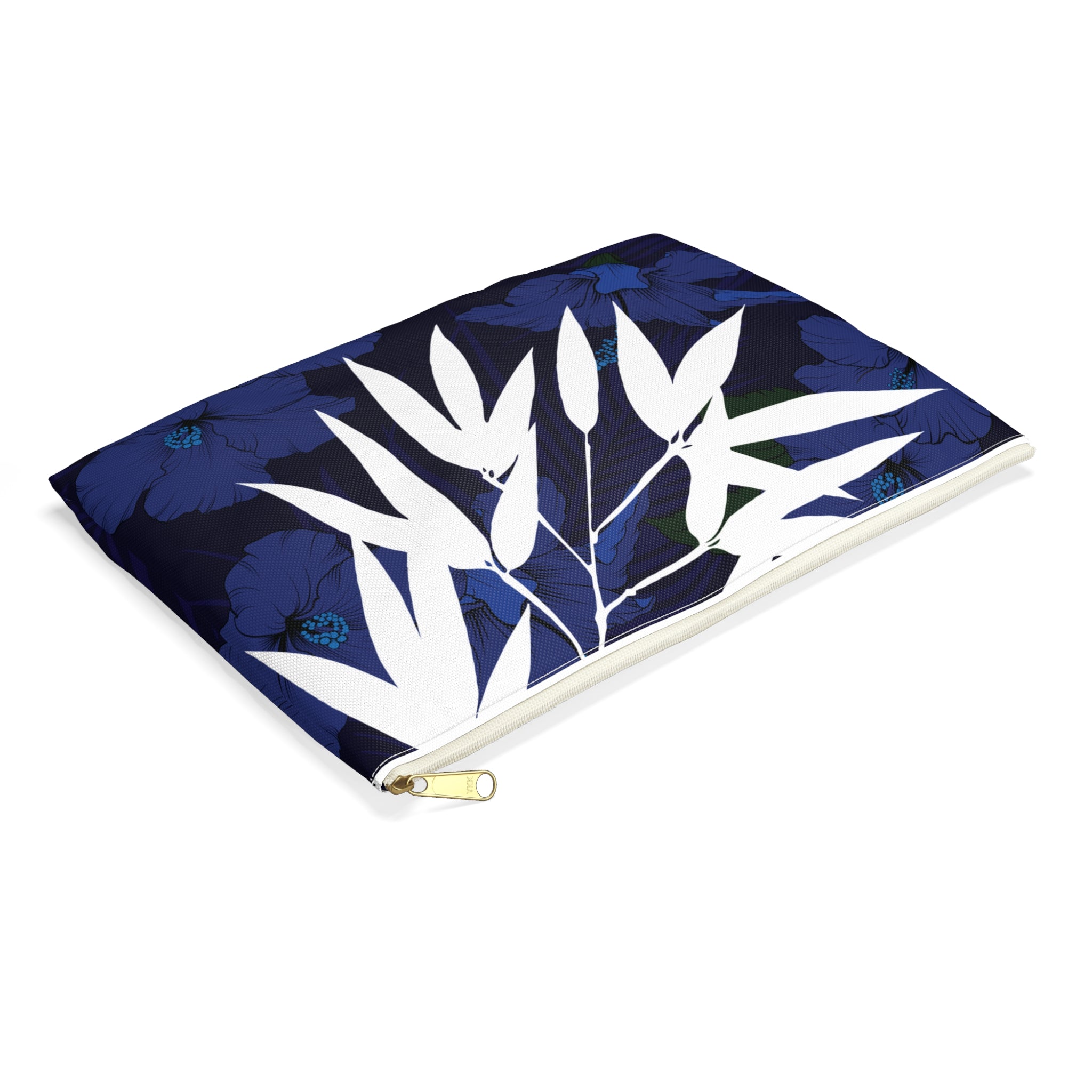 Deep Blue Bamboo Travel Pouch Bag Pouches The Local Banyan