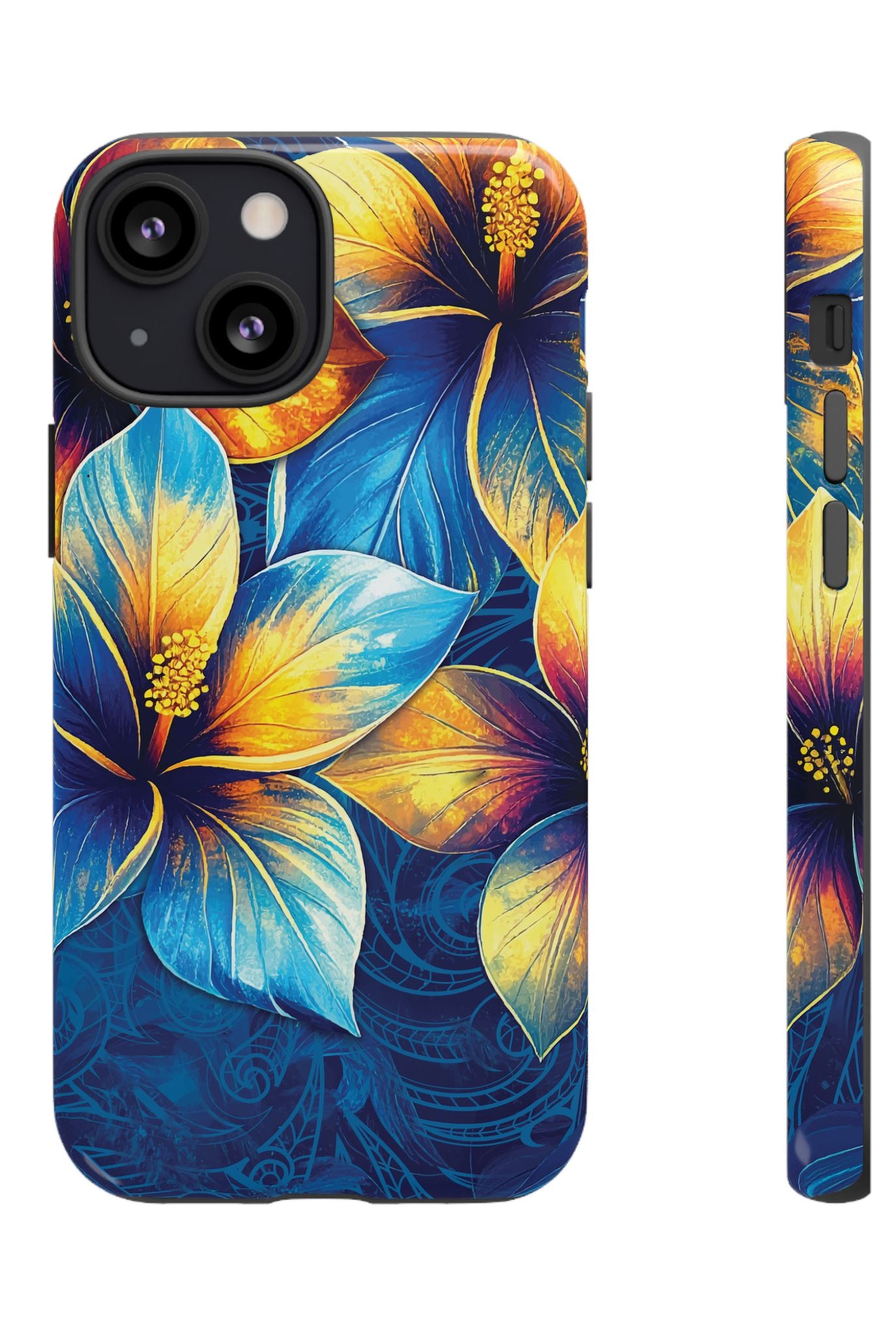 Pua La Tough Case for iPhone Phone Case The Local Banyan iPhone 13 Mini Glossy