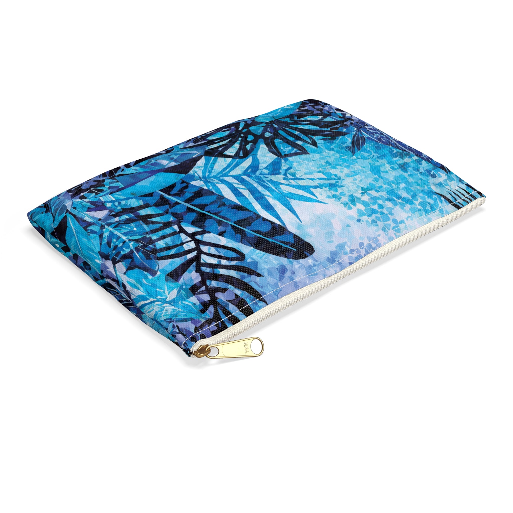 Blue Nahele Jungle Travel Pouch Bag Pouches The Local Banyan