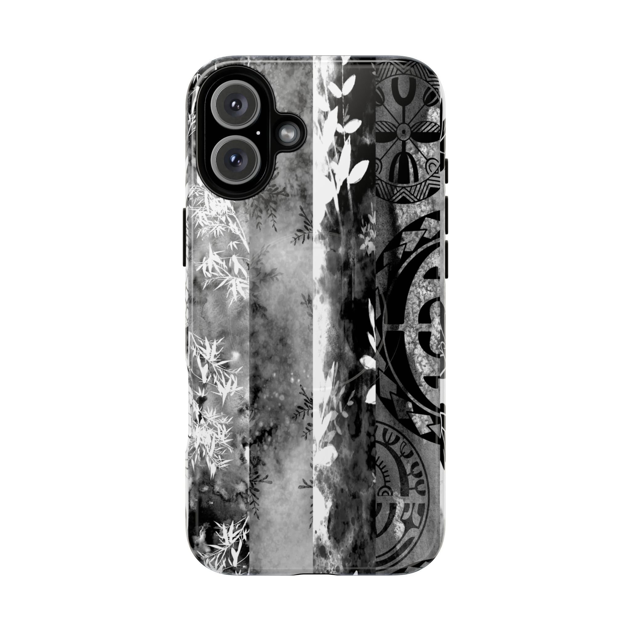 Monochrome Oasis Magnetic Case for iPhone Phone Case The Local Banyan iPhone 16 Plus Glossy