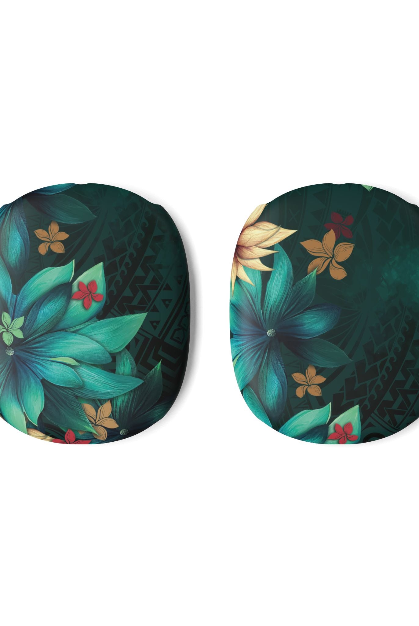 Aloha Whispers AirPods Max Protective Case Cover Headphone Accessories The Local Banyan Matte AirPods Max White