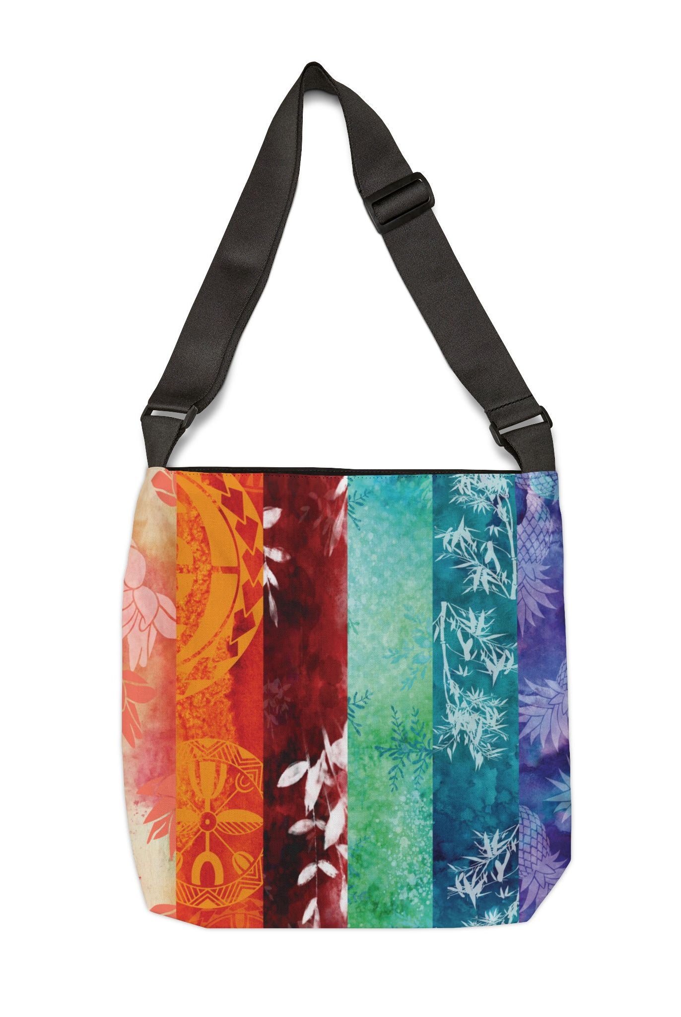 Island Vibes Tote Bag with Adjustable Strap Totes