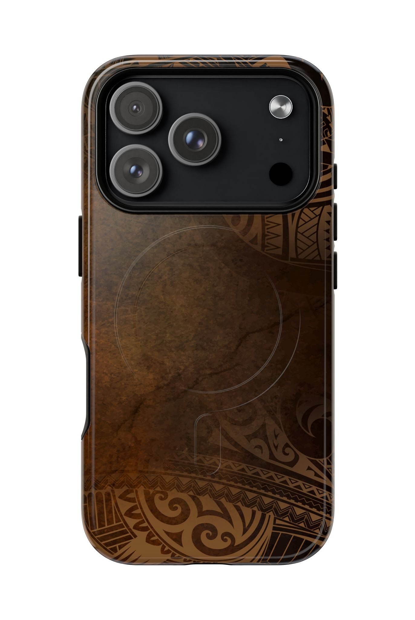 Aloha Aina MagSafe iPhone Case Side View - Dual Layer Drop Protection Hawaiian Phone Case - The Local Banyan
