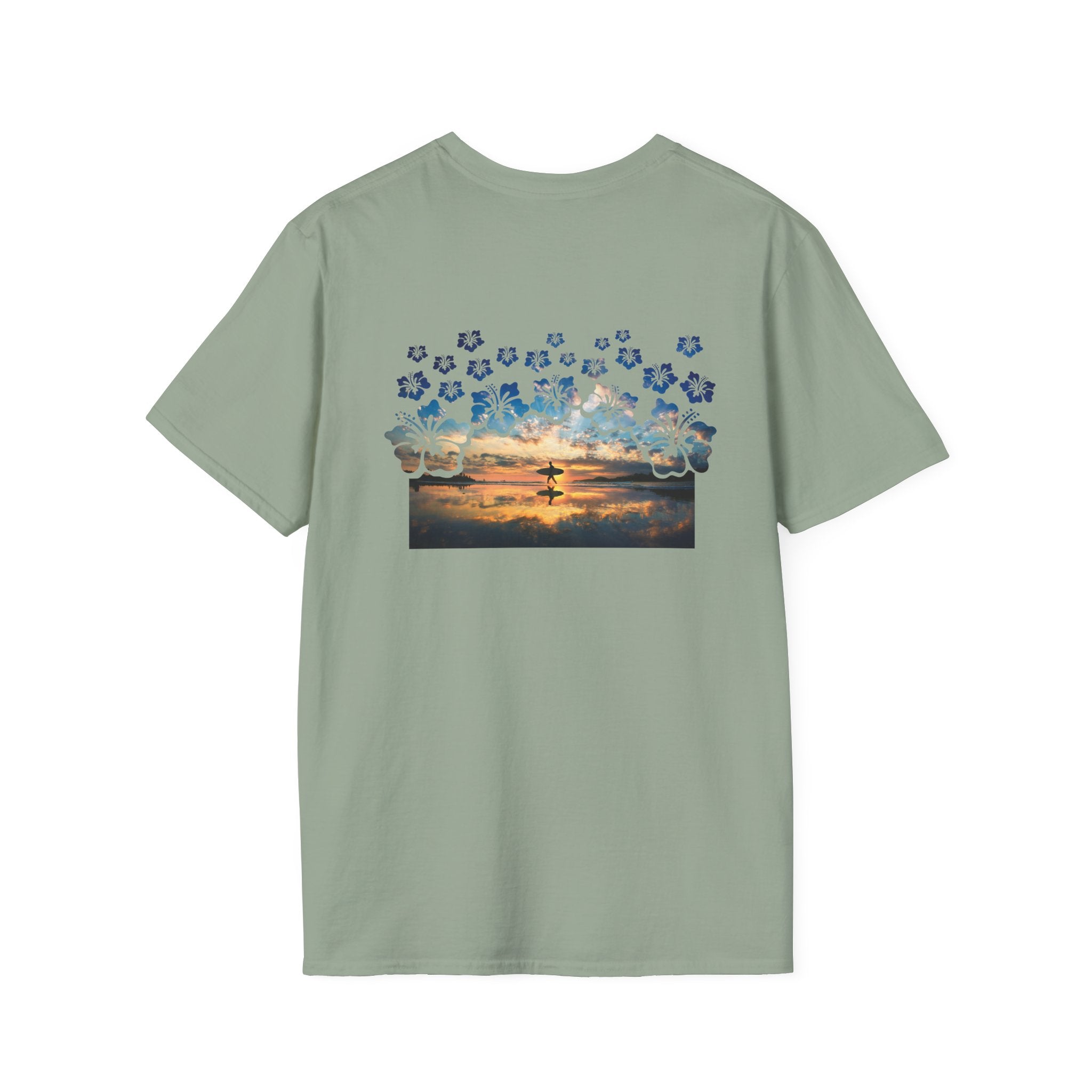 Sunset Surfer Soft Style Tee T-Shirt The Local Banyan Sage S