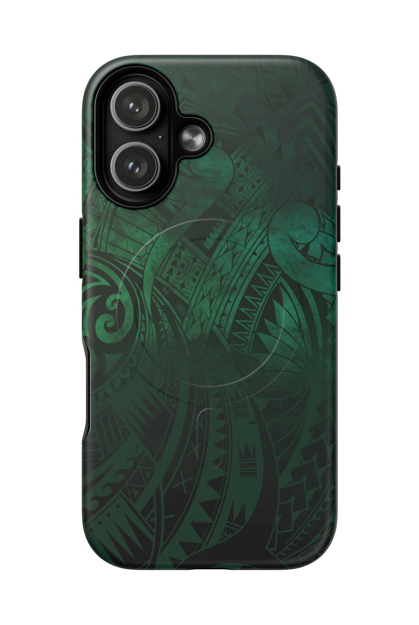 Nahele Spirit MagSafe iPhone Case Side View - Dual Layer Drop Protection Hawaiian Phone Case - The Local Banyan