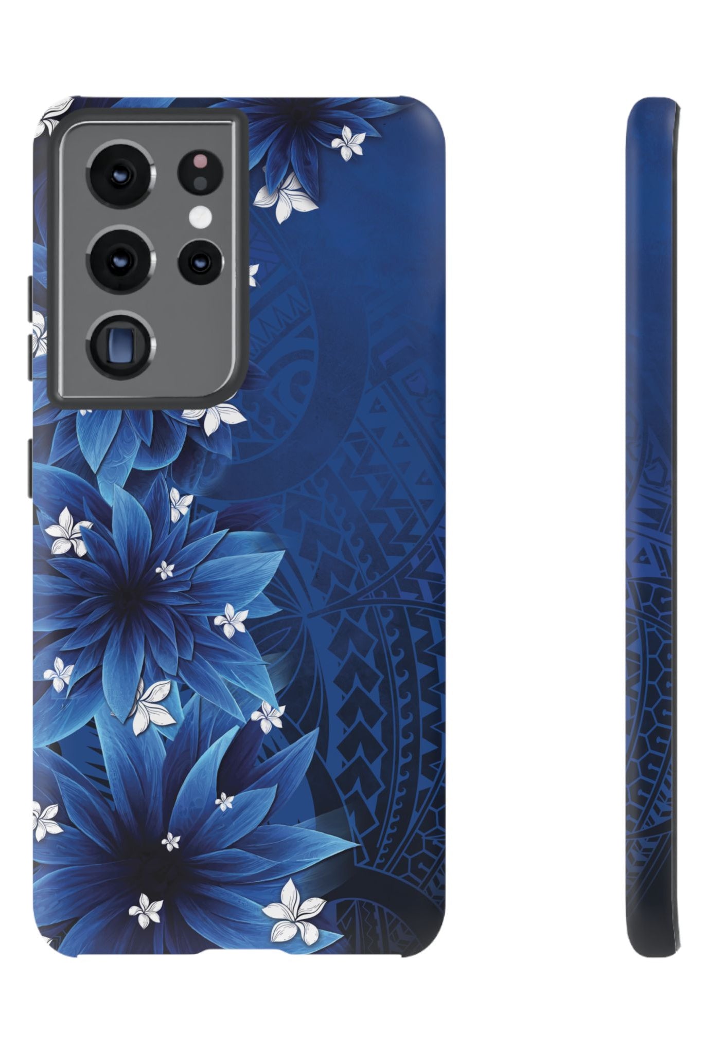 Hoku Pua Tough Case for Samsung Galaxy Phone Case The Local Banyan Samsung Galaxy S21 Ultra Matte