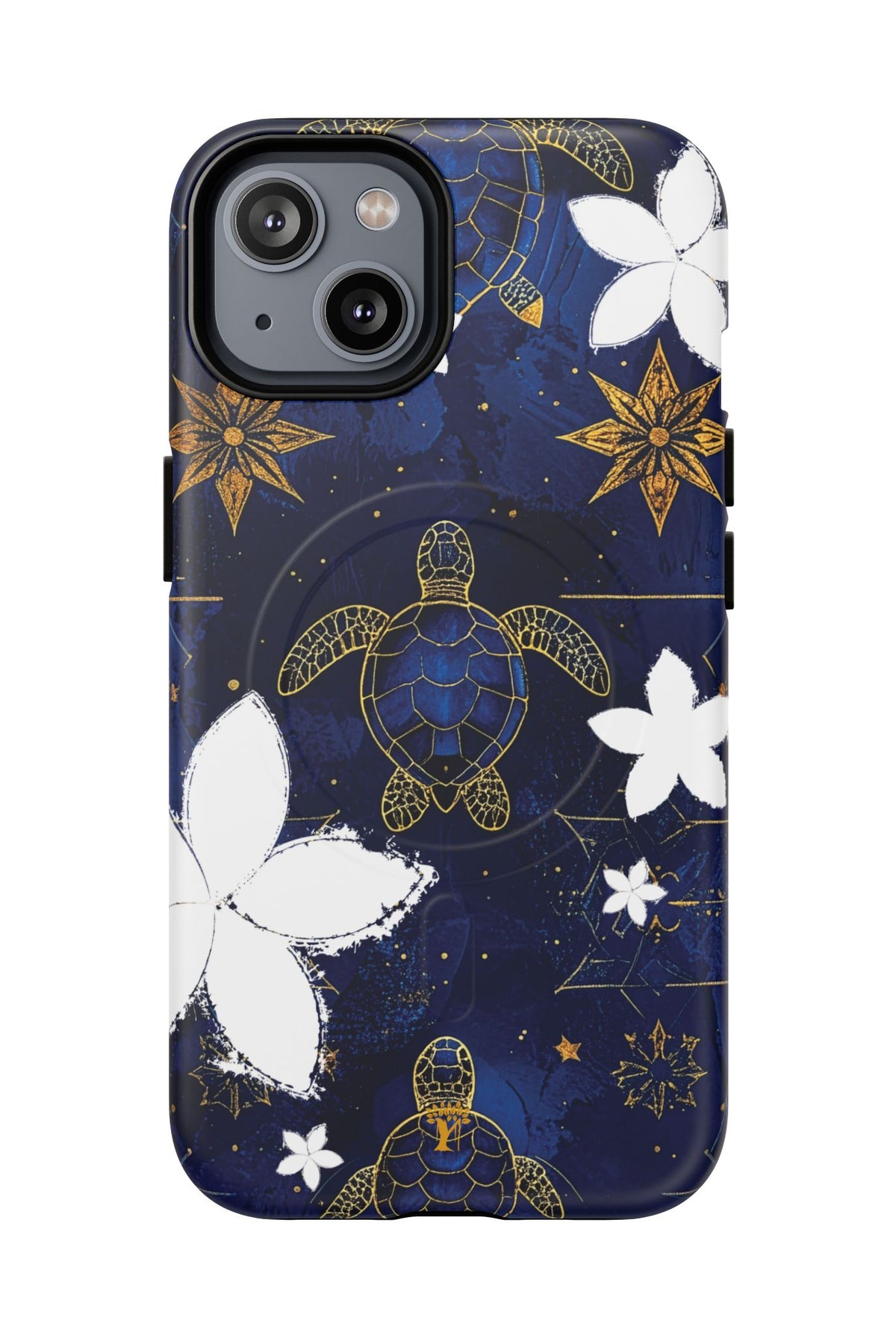 Tapa Hoku Honu Magnetic Case for iPhone iPhone 14 Matte The Local Banyan