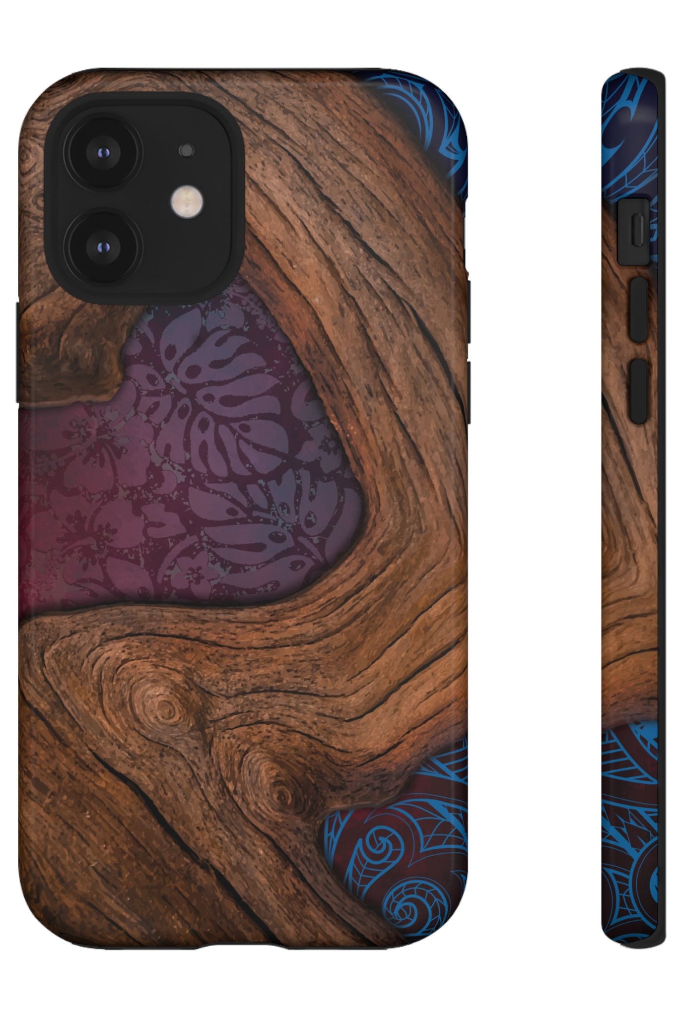 Kūpaʻa Tough Case for iPhone Phone Case The Local Banyan iPhone 12 Glossy