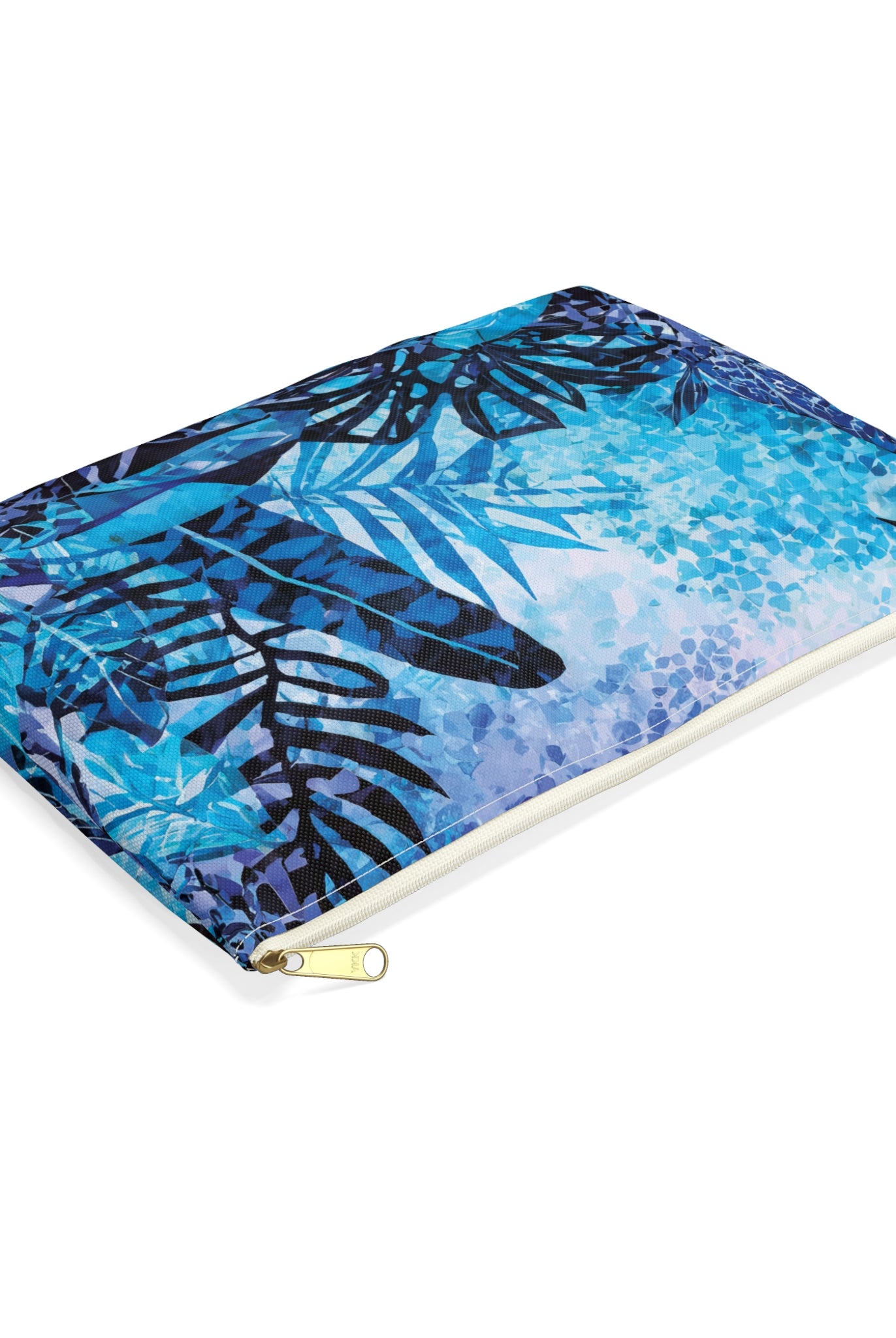 Blue Nahele Jungle Travel Pouch Bag Pouches The Local Banyan