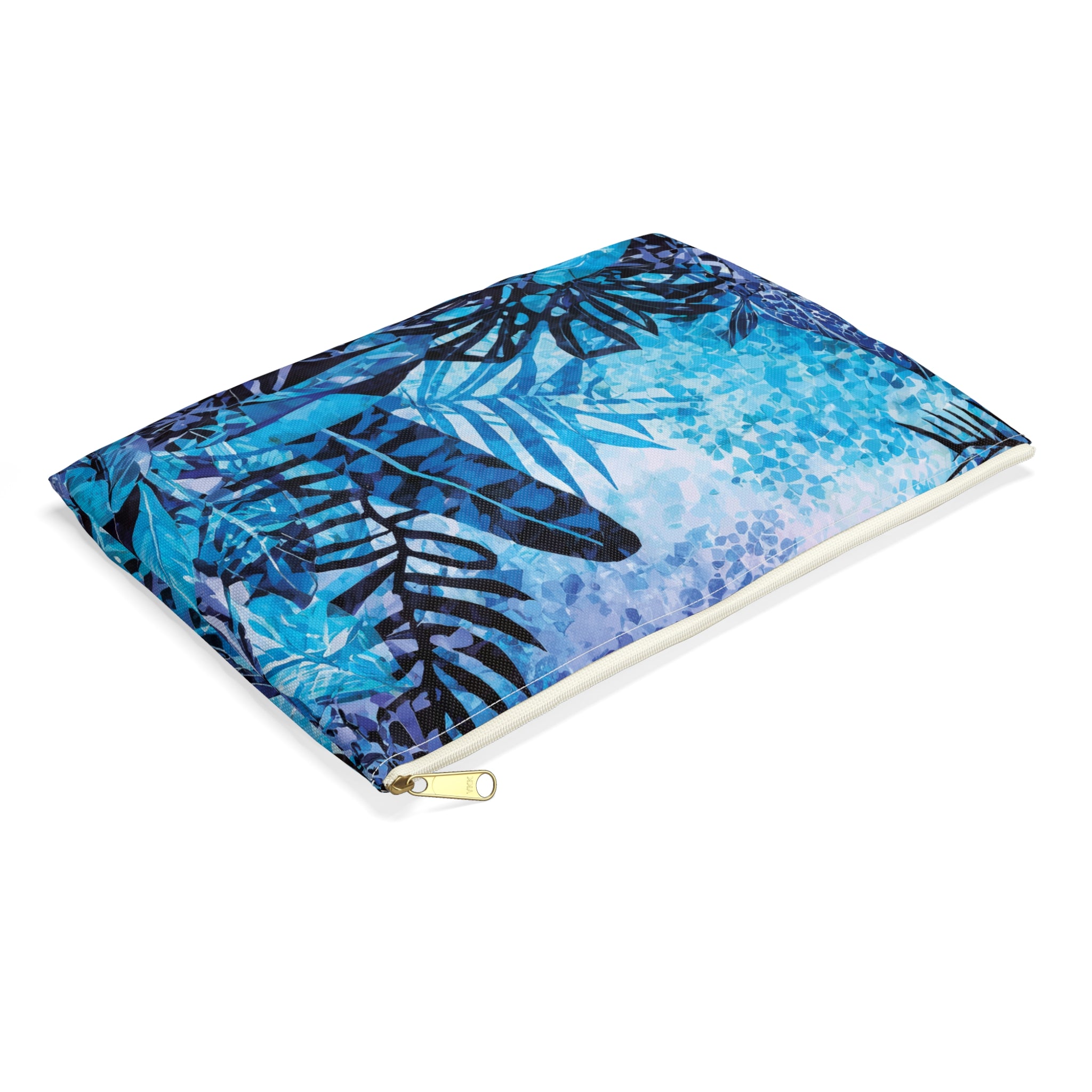 Blue Nahele Jungle Travel Pouch Bag Pouches The Local Banyan