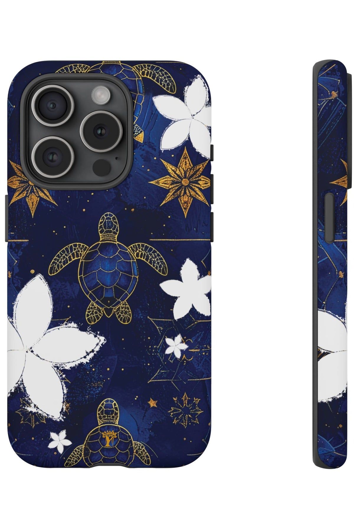 Tapa Hoku Honu Tough Case for iPhone iPhone 15 Pro Matte The Local Banyan