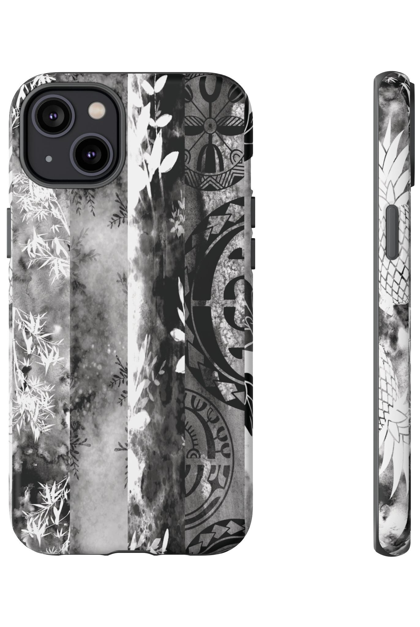 Monochrome Oasis Tough Case for iPhone Phone Case The Local Banyan iPhone 14 Plus Matte