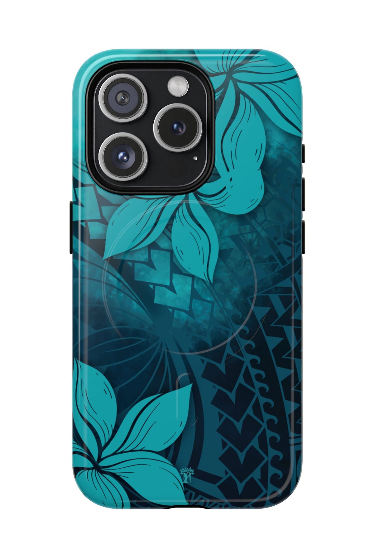 Moana Bloom Magnetic Case for iPhone iPhone 15 Pro Glossy The Local Banyan