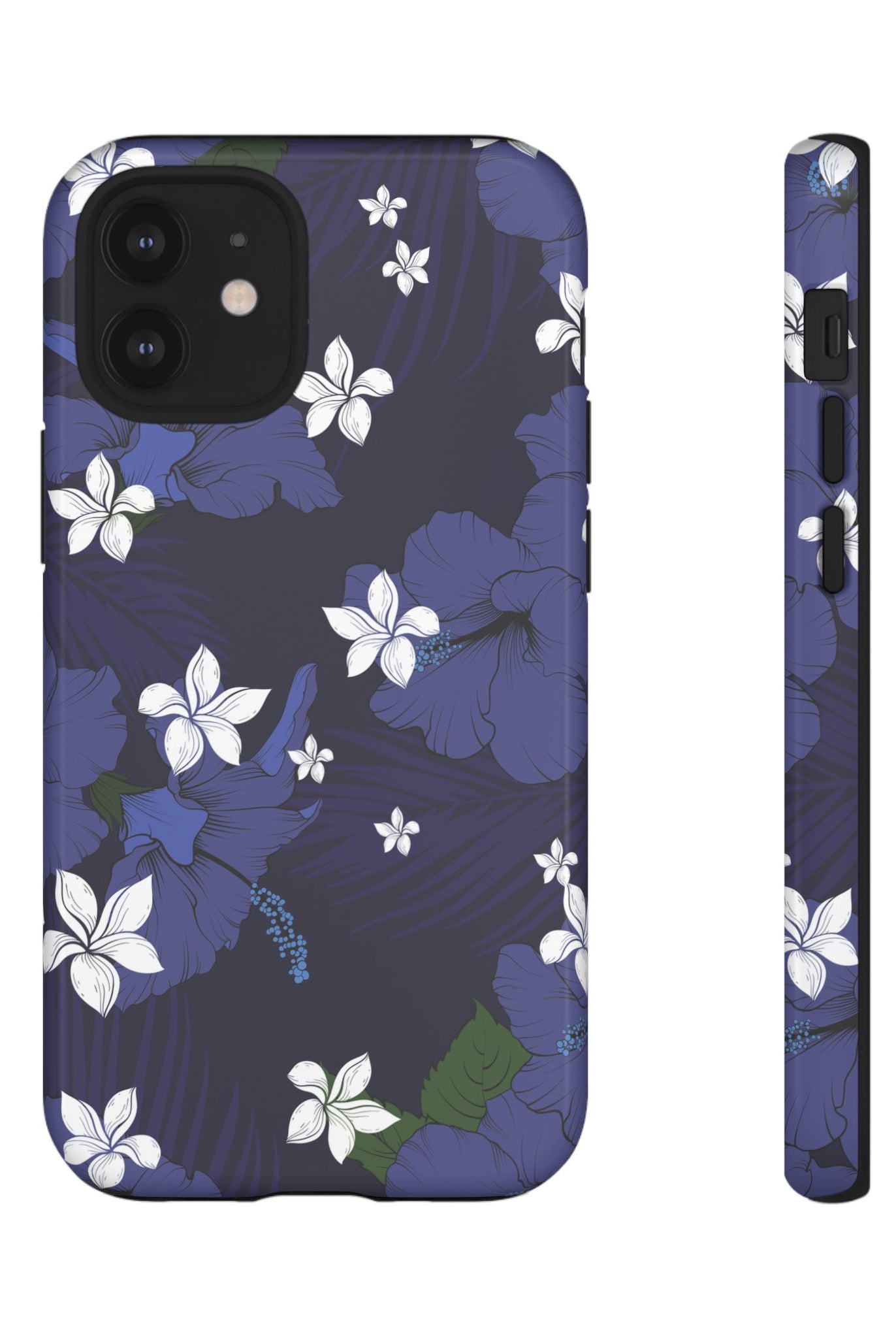 Vintage Blue Tough Case for iPhone Phone Case The Local Banyan iPhone 12 Mini Glossy