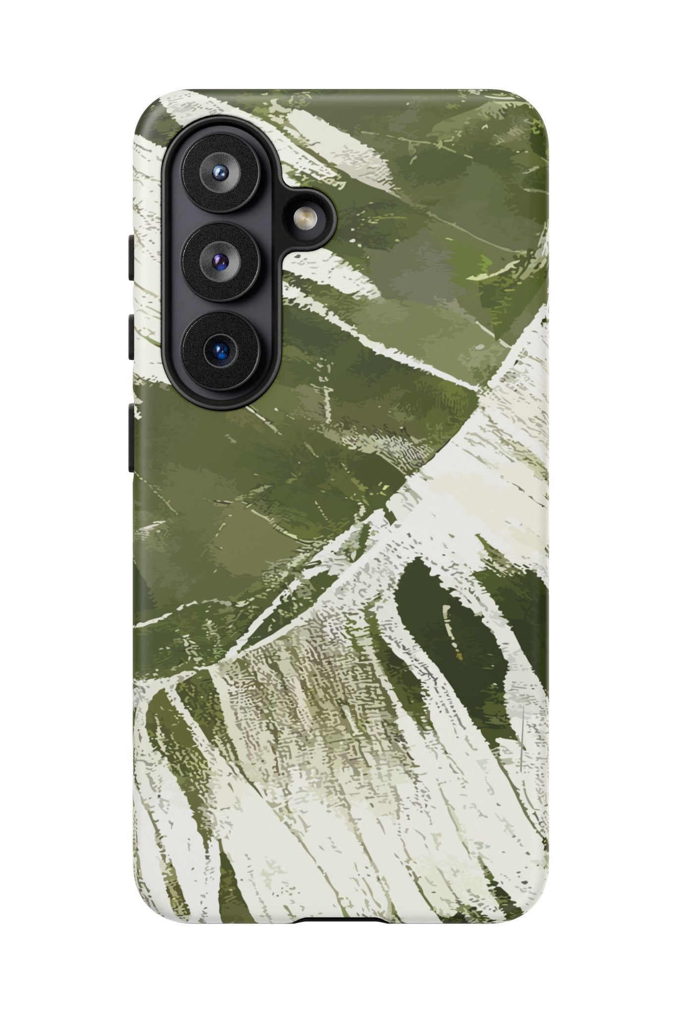 Island Breeze Tough Samsung Galaxy Case Side View - Dual Layer Drop Protection Hawaiian Phone Case - The Local Banyan