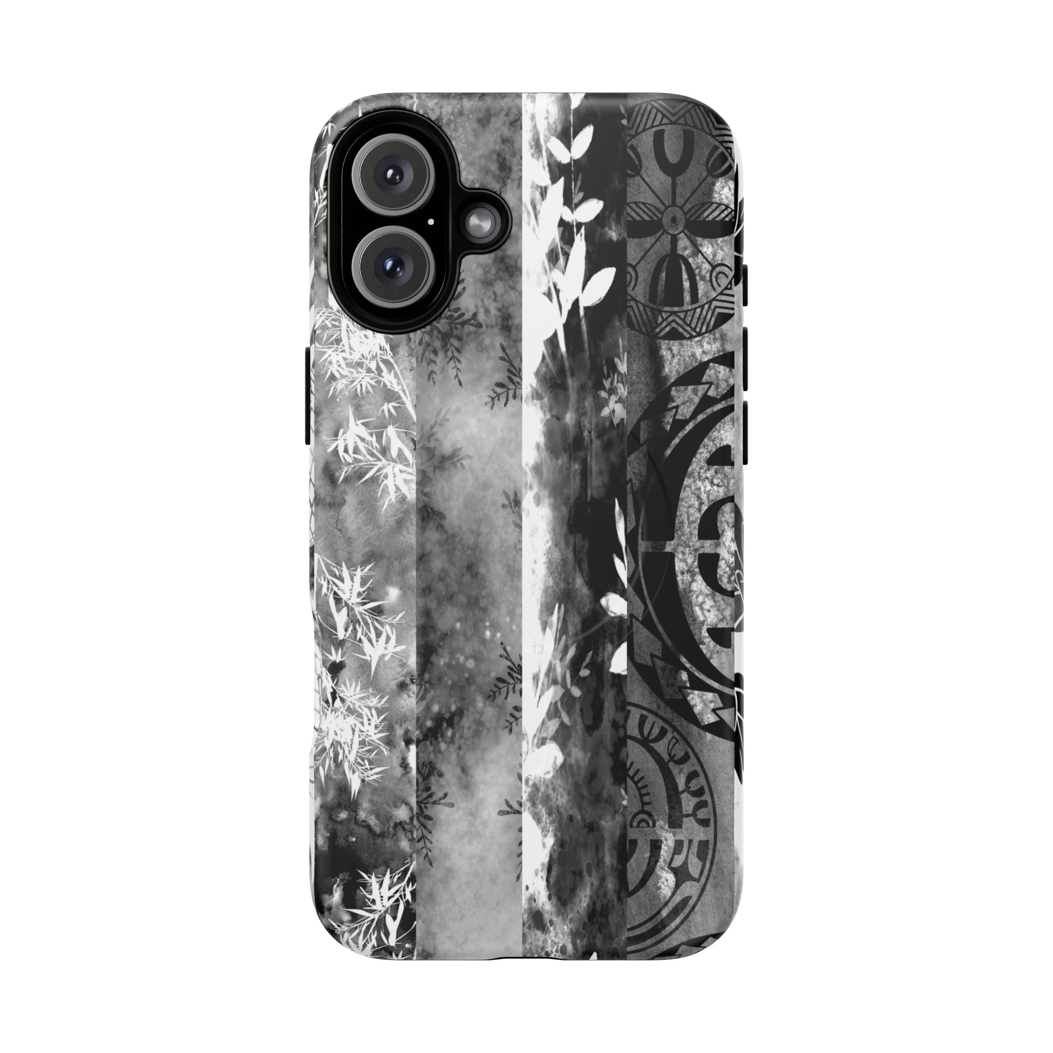 Monochrome Oasis Magnetic Case for iPhone Phone Case The Local Banyan iPhone 16 Plus Matte