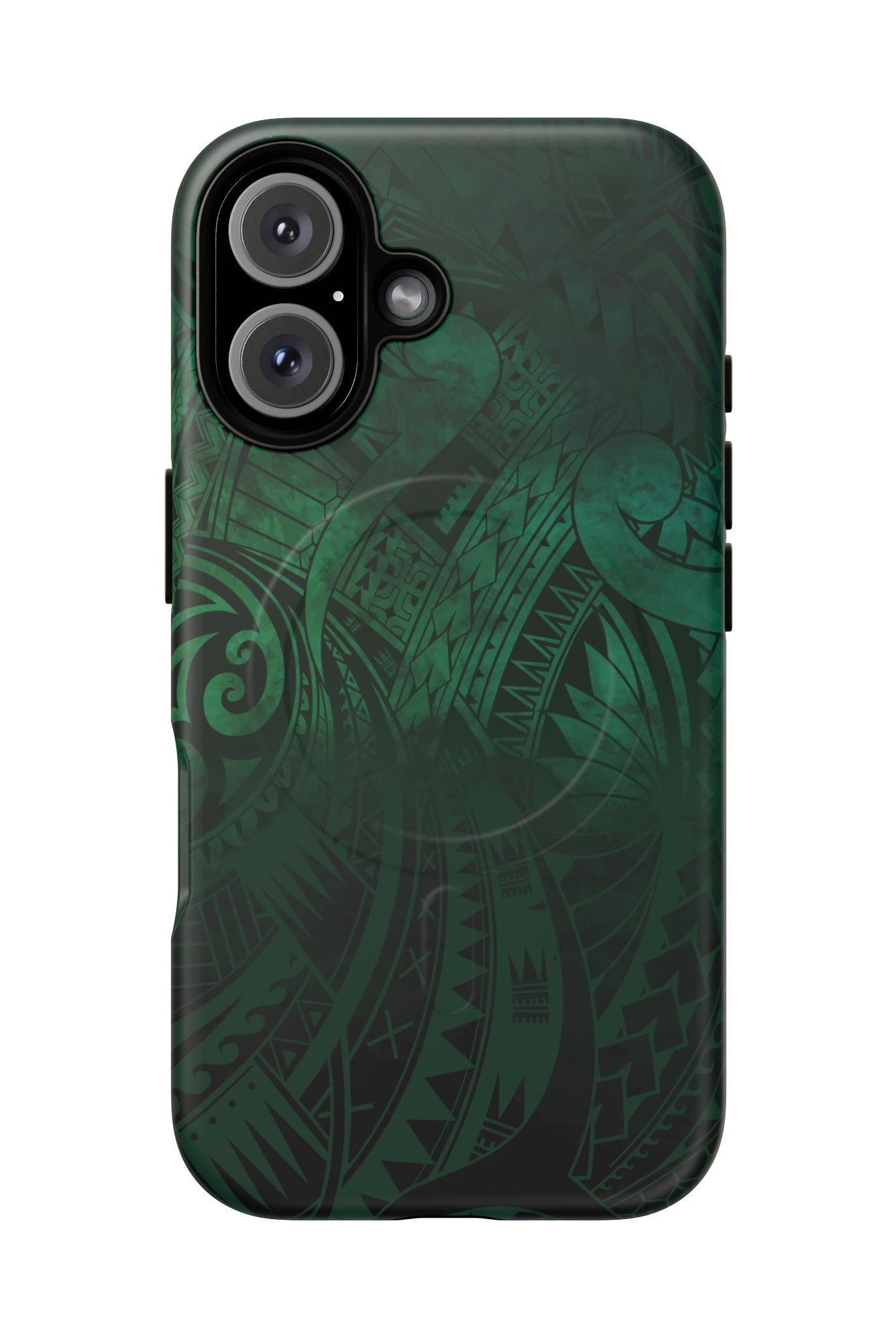 Nahele Spirit MagSafe iPhone Case Side View - Dual Layer Drop Protection Hawaiian Phone Case - The Local Banyan