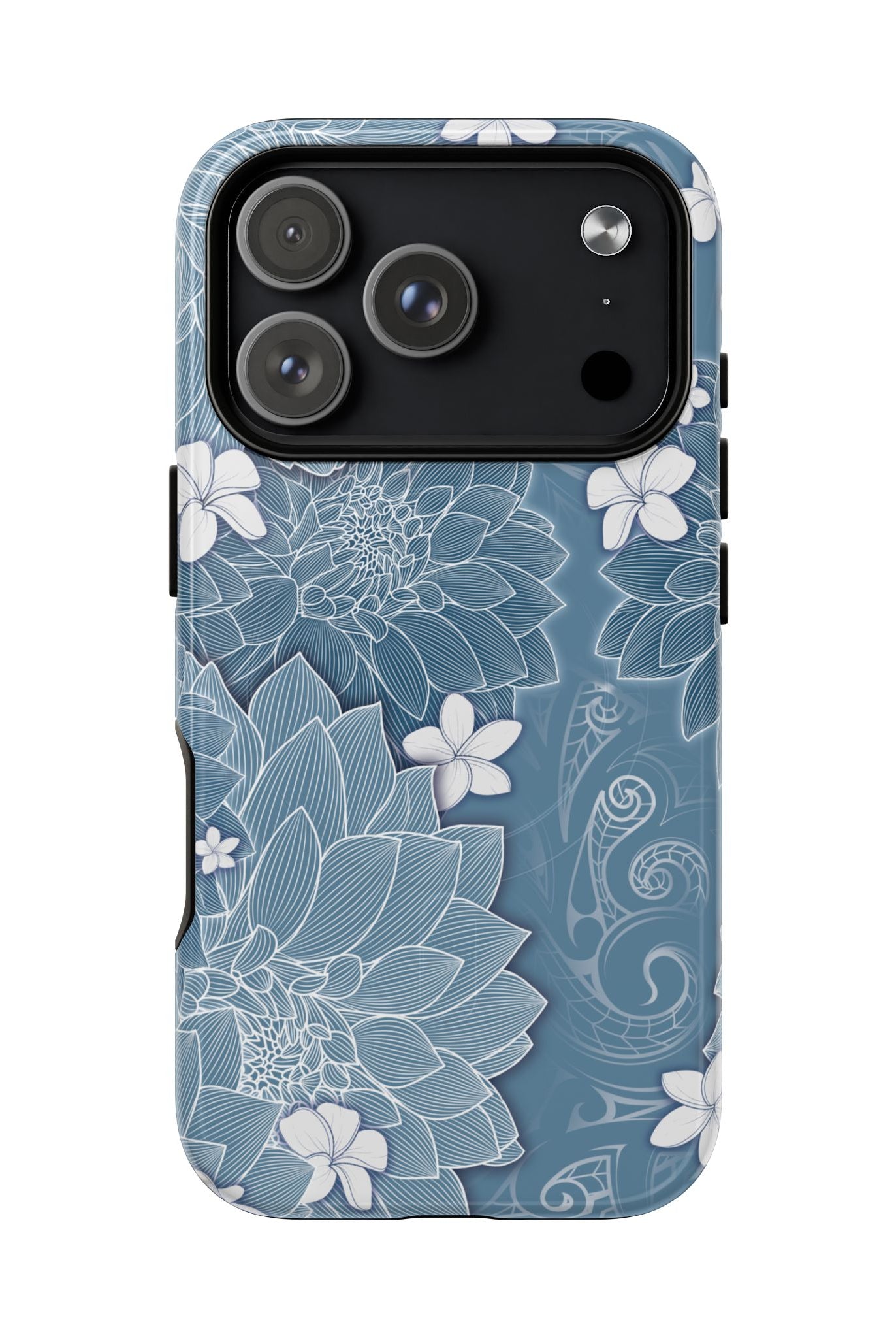 Pua La MagSafe iPhone Case Side View - Dual Layer Drop Protection Hawaiian Phone Case - The Local Banyan