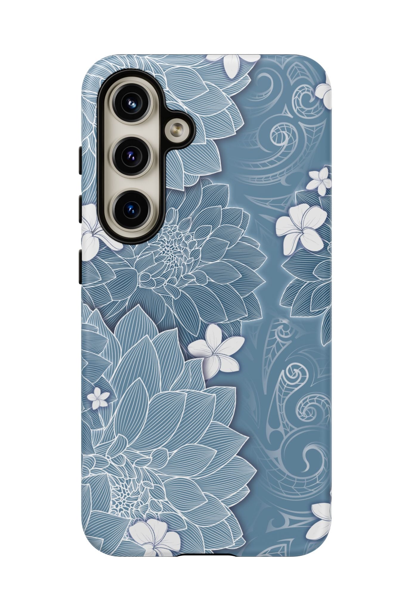 Pua La Tough Samsung Galaxy Case Side View - Dual Layer Drop Protection Hawaiian Phone Case - The Local Banyan