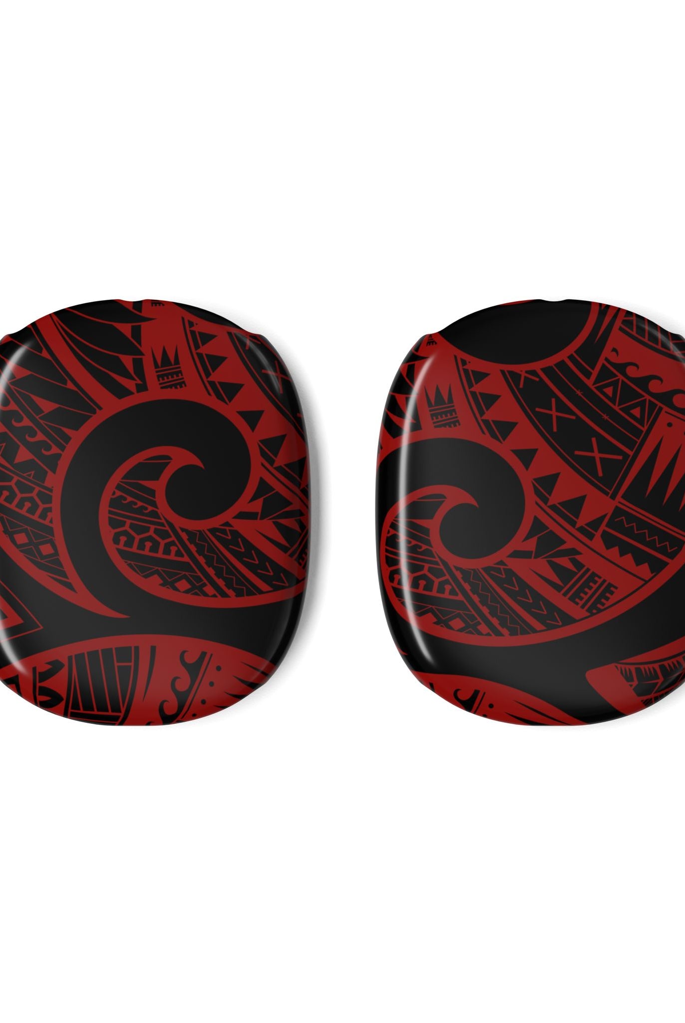 Island Tribal AirPod Max Protective Case Cover Headphone Accessories The Local Banyan Glossy AirPods Max White