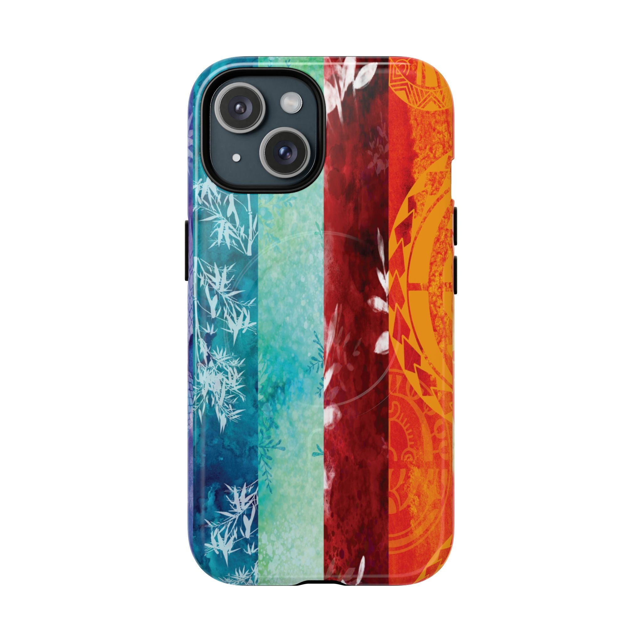 Island Vibes Magnetic Tough Case for iPhone Phone Case The Local Banyan iPhone 15 Glossy