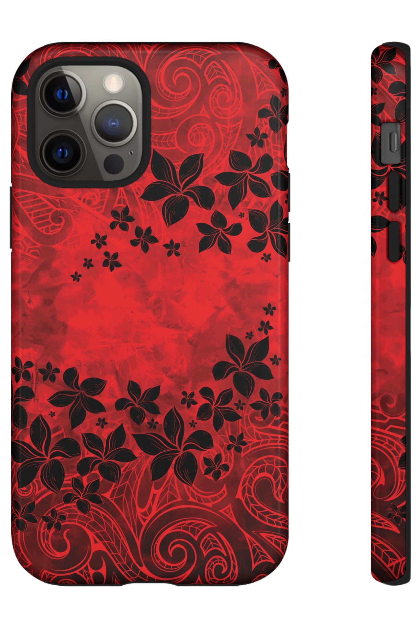 Keahi Pua Tough Case for iPhone Phone Case The Local Banyan iPhone 12 Pro Glossy