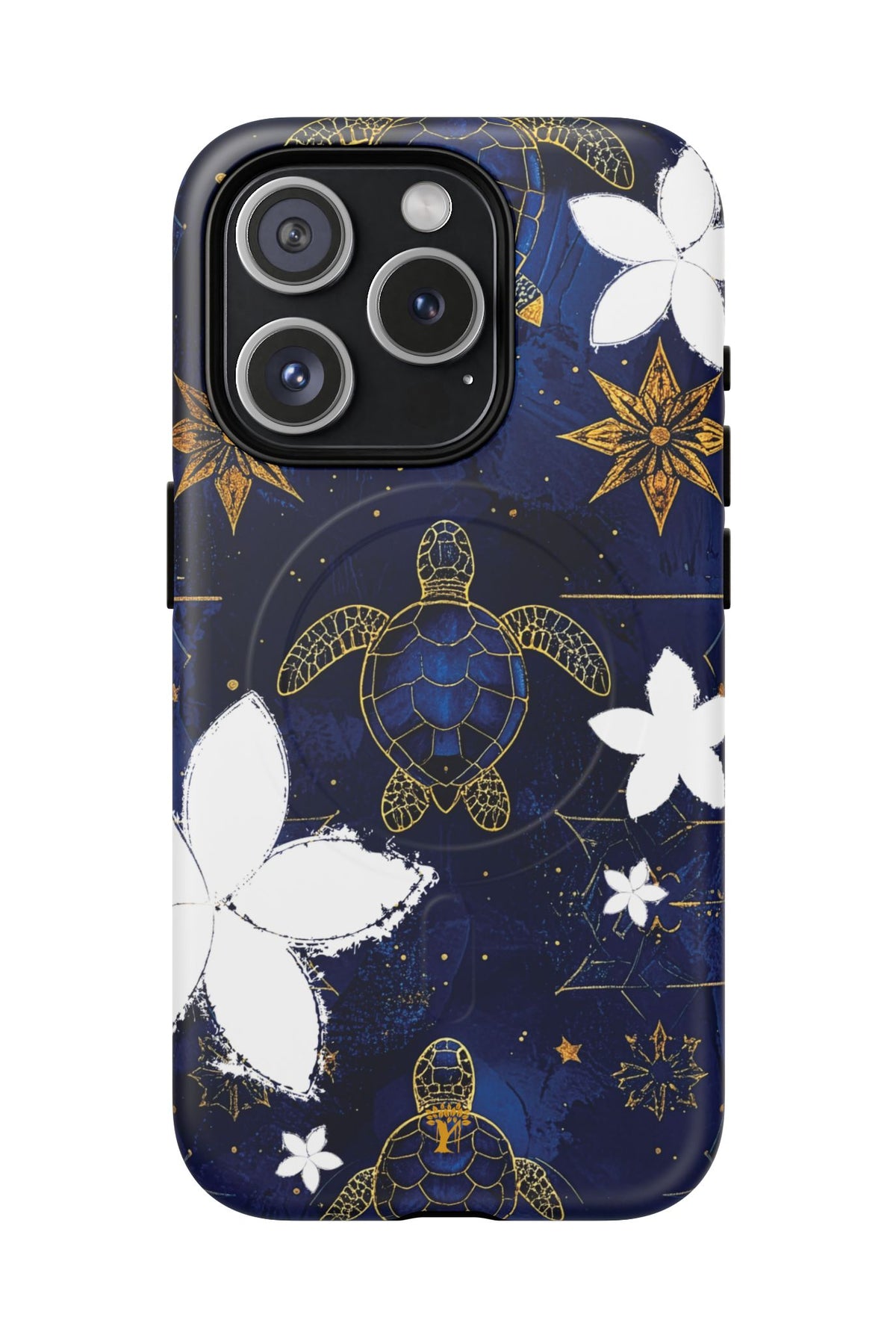 Tapa Hoku Honu Magnetic Case for iPhone iPhone 15 Pro Matte The Local Banyan