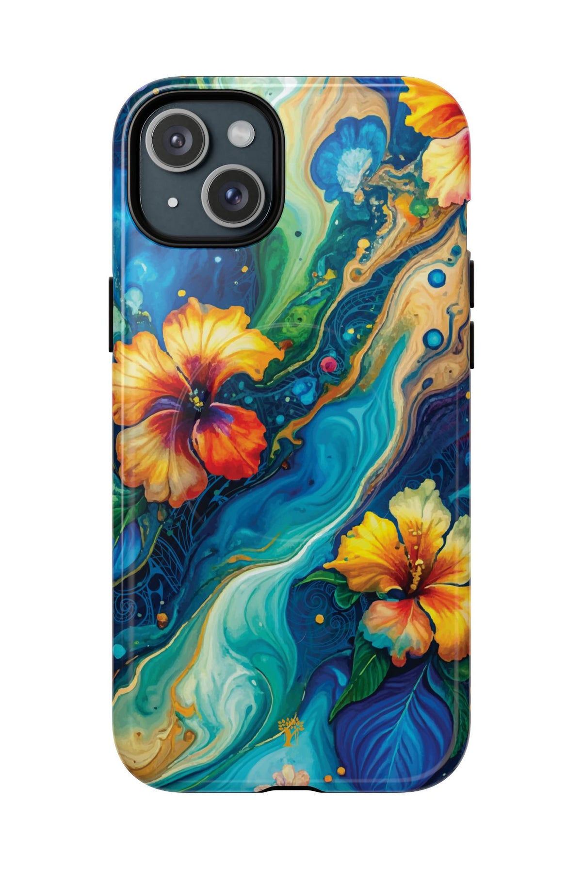 Aloalo Drift Magnetic Case for iPhone iPhone 15 Plus Glossy The Local Banyan