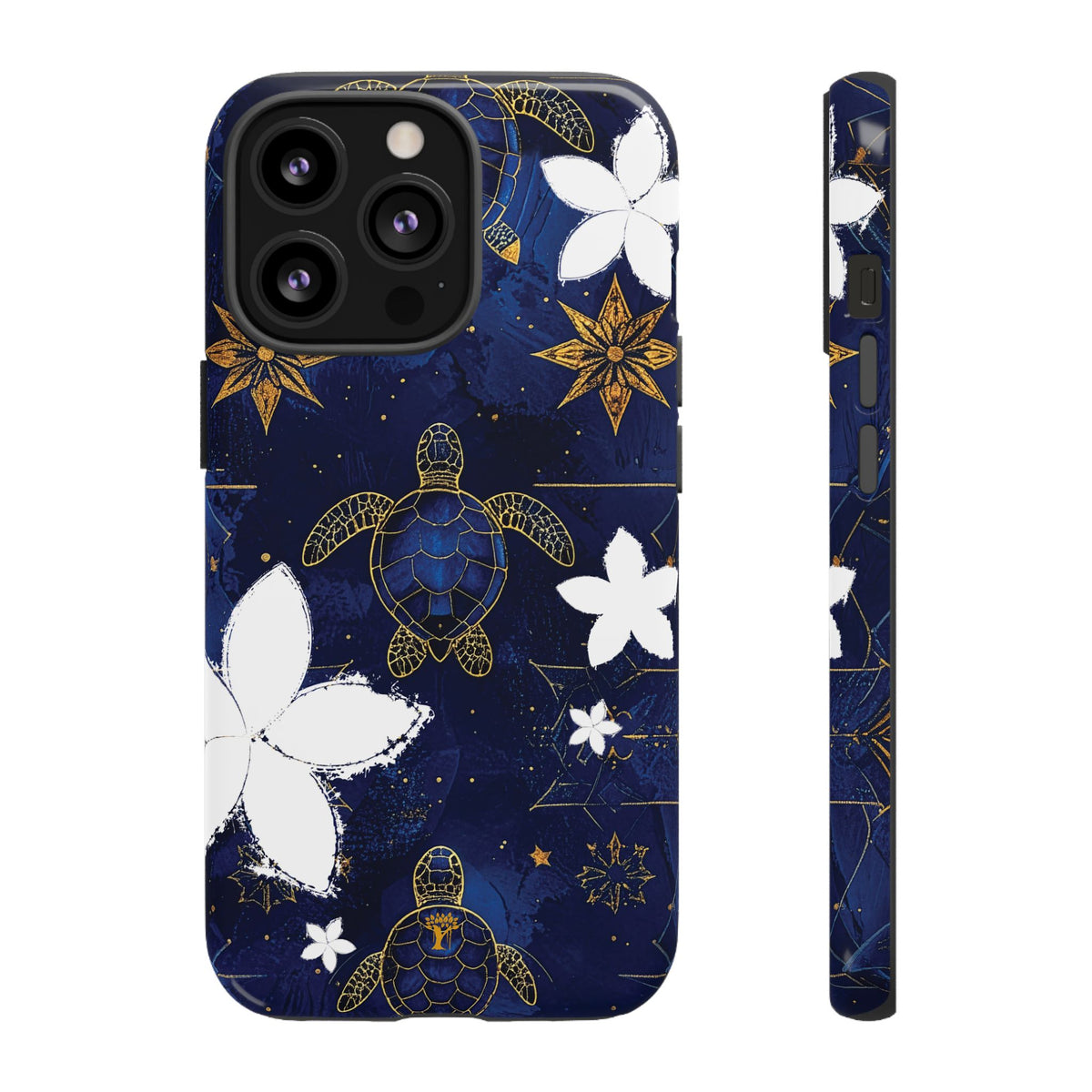Tapa Hoku Honu Tough Case for iPhone iPhone 13 Pro Glossy The Local Banyan