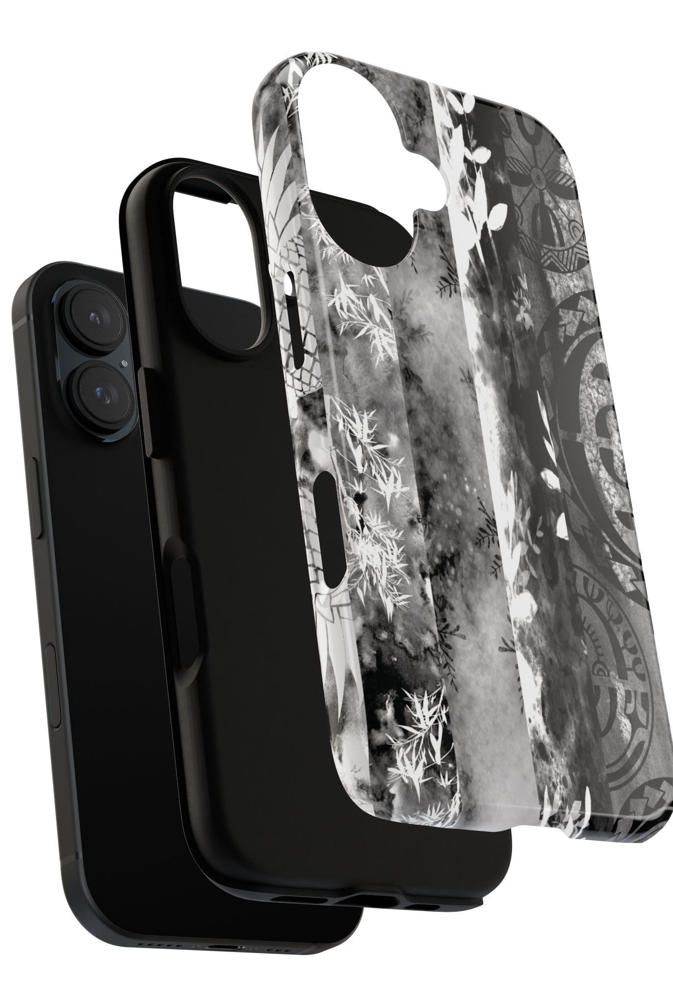 Monochrome Oasis Tough Case for iPhone Phone Case The Local Banyan