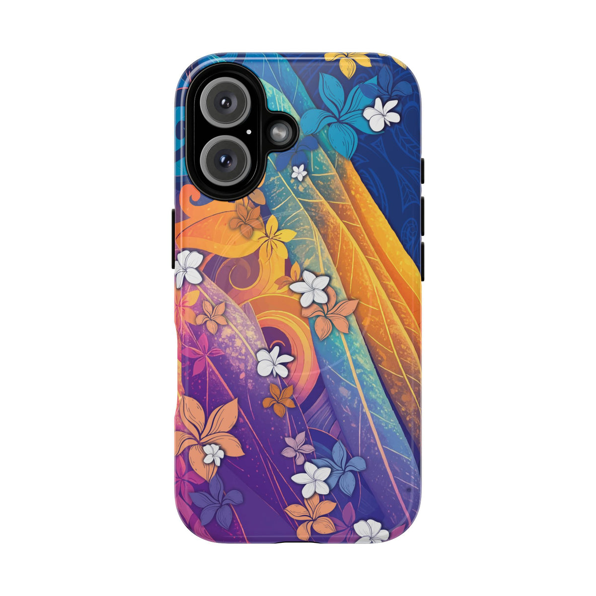 Mauna Sunrise MagSafe Compatible Tough Case for iPhone iPhone 16 Glossy The Local Banyan