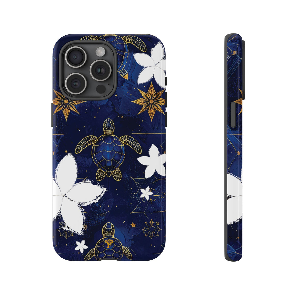 Tapa Hoku Honu Tough Case for iPhone iPhone 15 Pro Max Glossy The Local Banyan