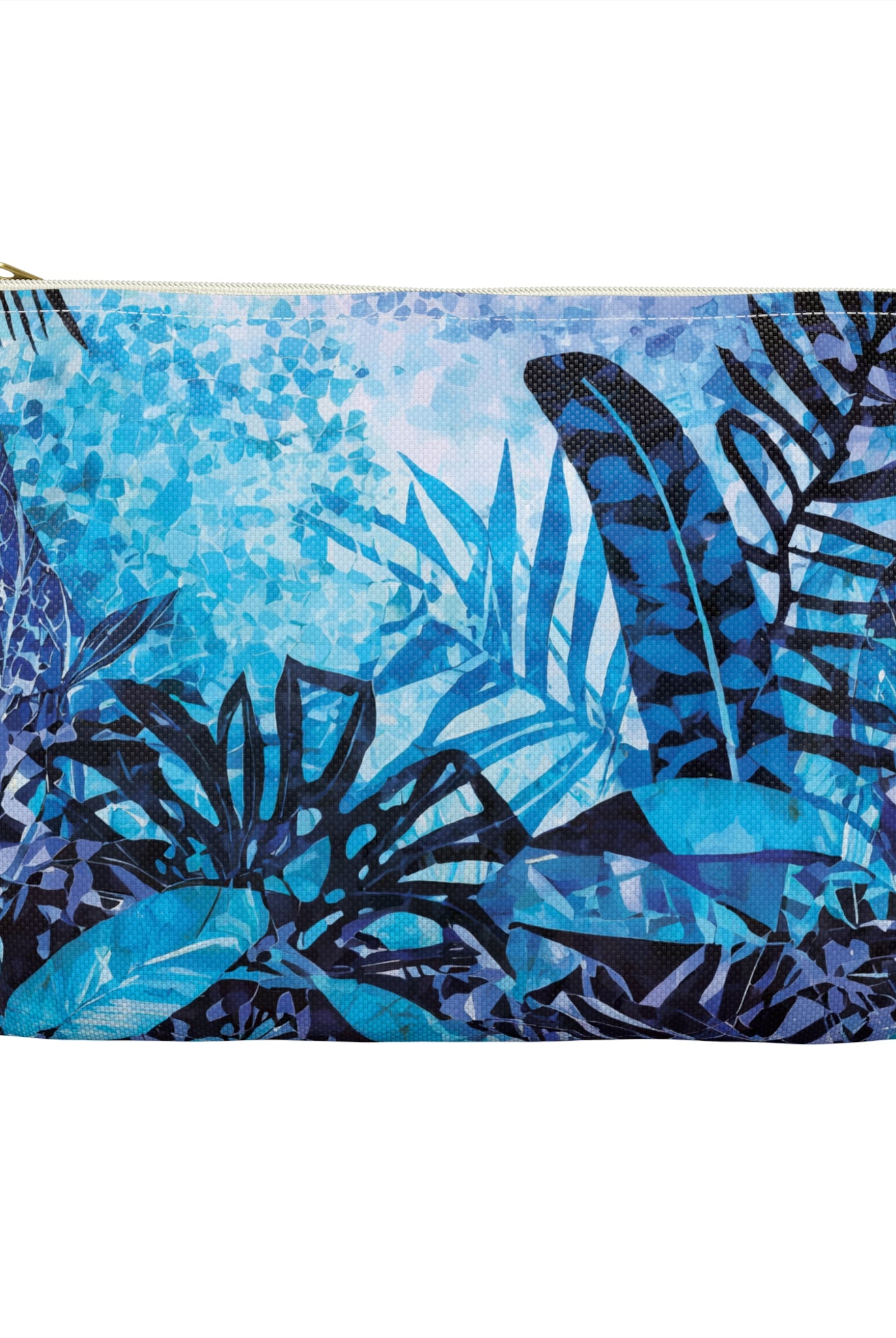 Blue Nahele Jungle Travel Pouch Bag Pouches The Local Banyan