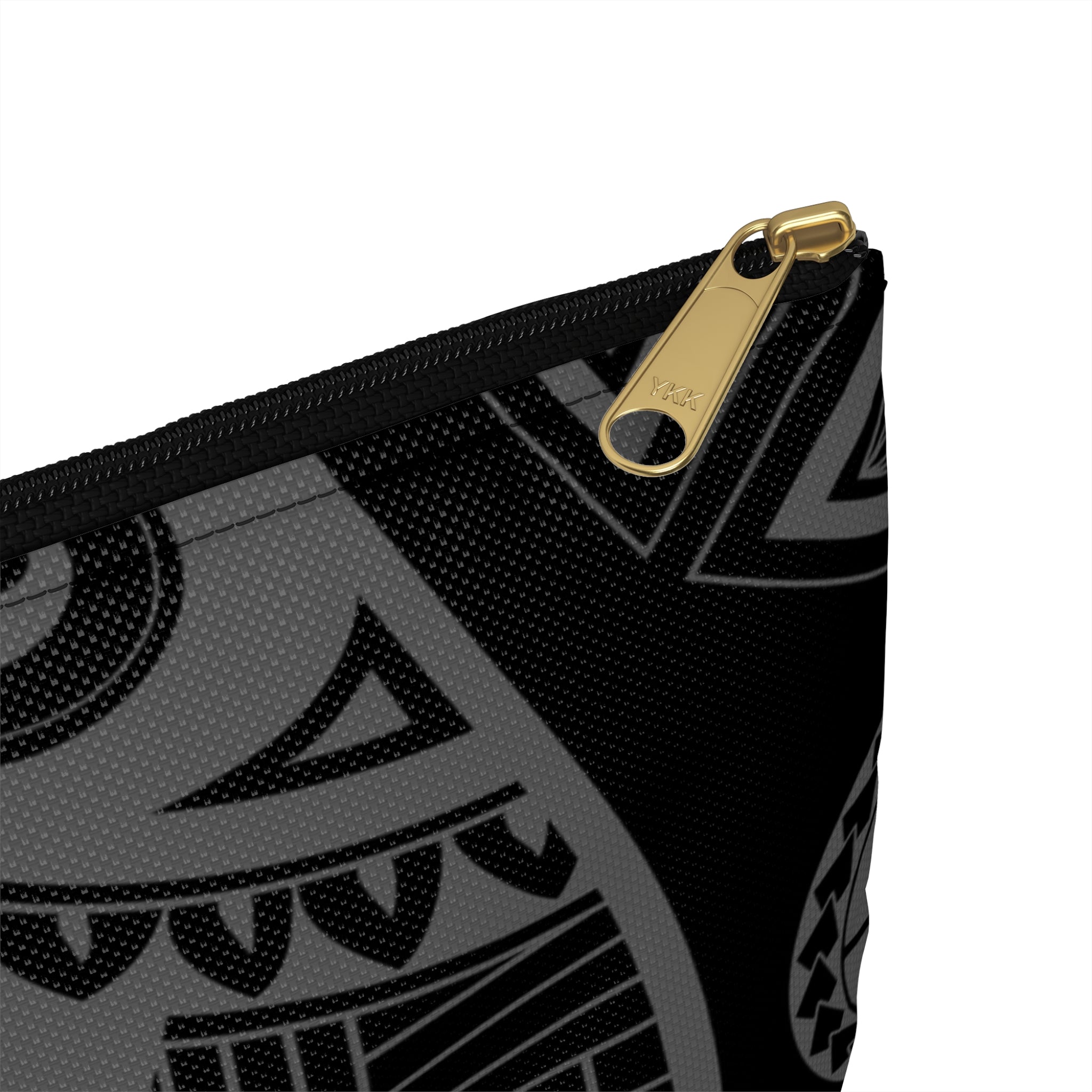 Ash Grey Tribal Travel Pouch Bag Pouches The Local Banyan