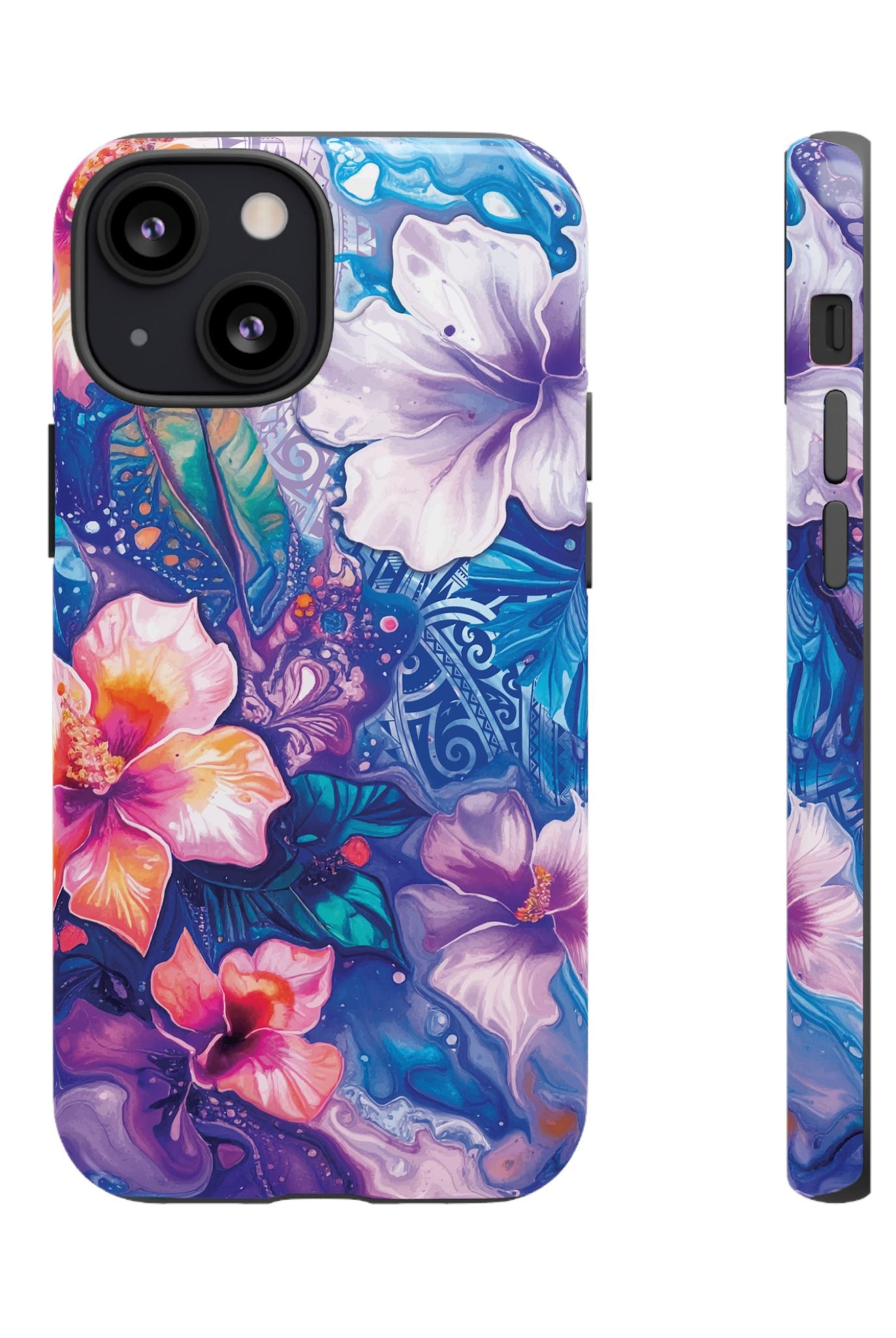 Aloha Wai Tough Case for iPhone Phone Case The Local Banyan iPhone 13 Mini Glossy