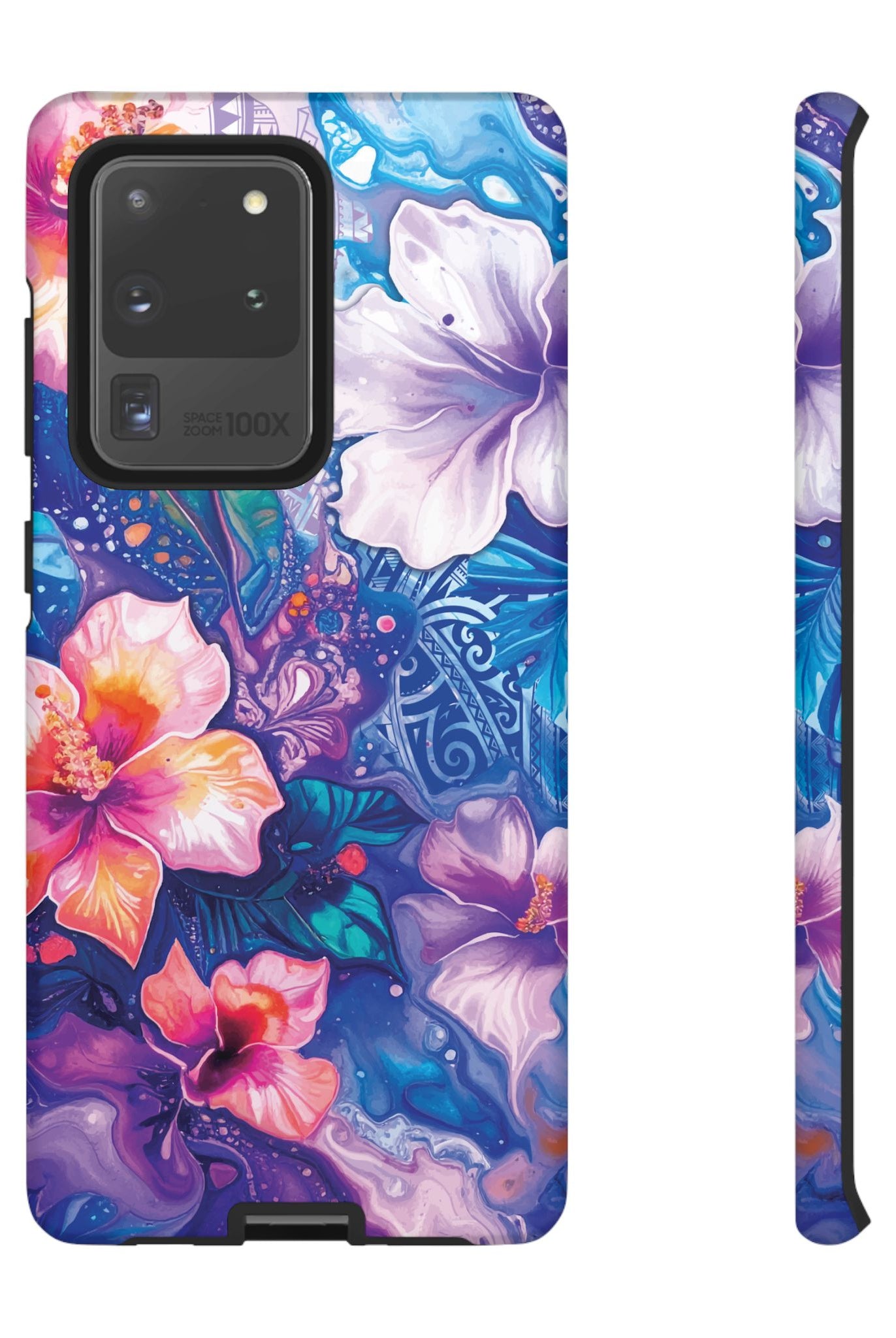 Aloha Wai Tough Samsung Galaxy Case Samsung Galaxy S20 Ultra Matte - Hawaiian Aloha Tropical Floral Design - The Local Banyan