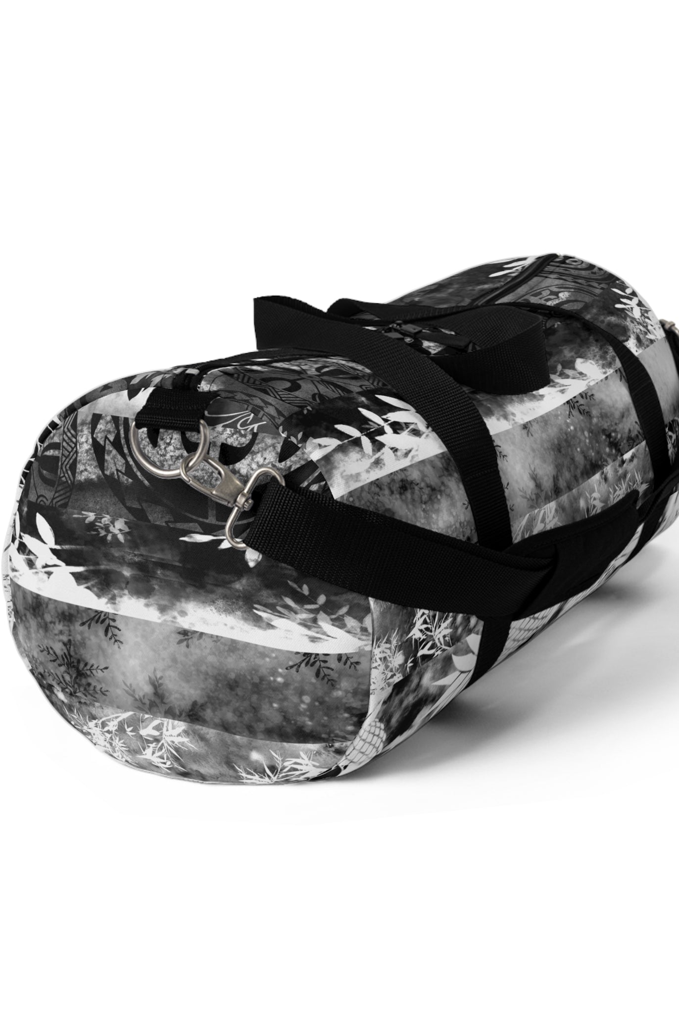 Monochrome Oasis Barrel Duffel Bag Duffels