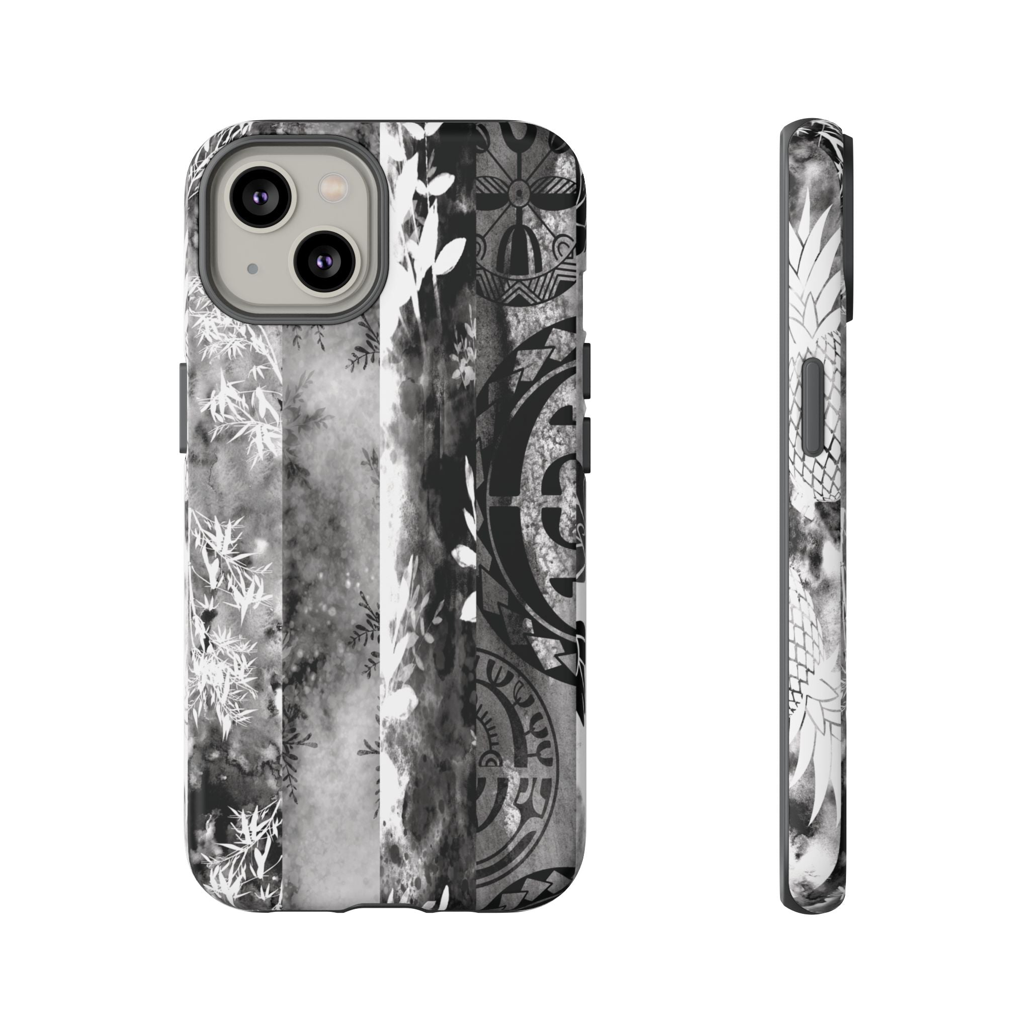 Monochrome Oasis Tough Case for iPhone Phone Case The Local Banyan iPhone 14 Matte