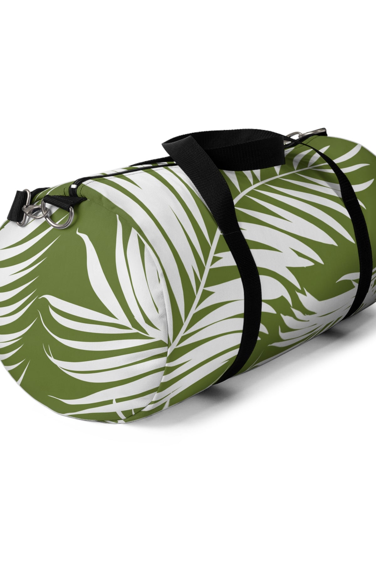 Tropical Palms Barrel Duffel Bag Small The Local Banyan