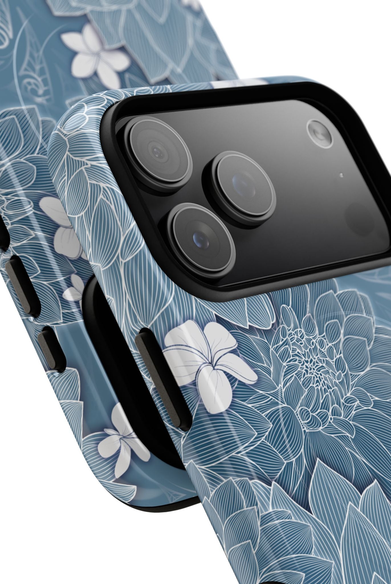 Pua La MagSafe iPhone Case Side View - Dual Layer Drop Protection Hawaiian Phone Case - The Local Banyan